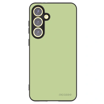 Picasee Μαύρη θήκη σιλικόνης για Samsung Galaxy S24 FE S721B - Heavenly Hints