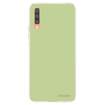 Picasee διαφανής θήκη σιλικόνης Samsung Galaxy A70 A705F - Heavenly Hints