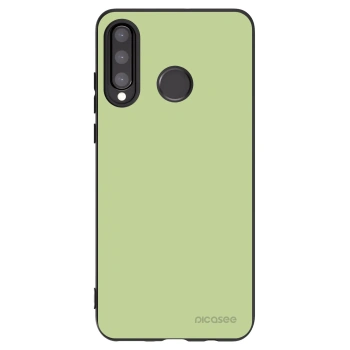 Picasee Μαύρη θήκη σιλικόνης για Huawei P30 Lite - Heavenly Hints