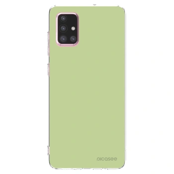 Picasee διαφανής θήκη σιλικόνης Samsung Galaxy A71 A715F - Heavenly Hints