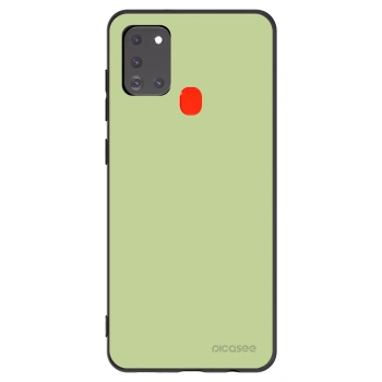 Picasee Μαύρη θήκη σιλικόνης για Samsung Galaxy A21s - Heavenly Hints