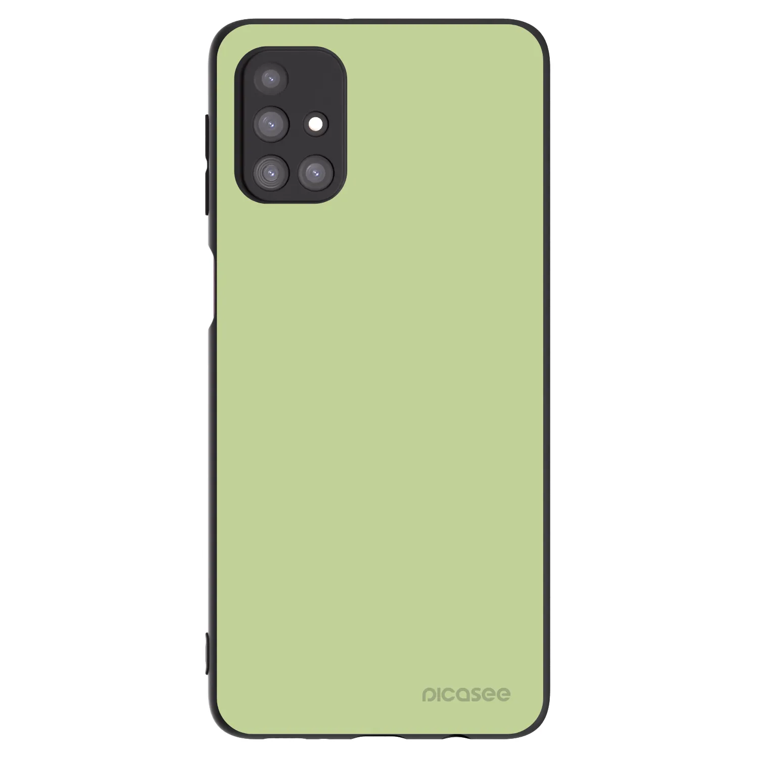 Picasee Μαύρη θήκη σιλικόνης για Samsung Galaxy M31s - Heavenly Hints