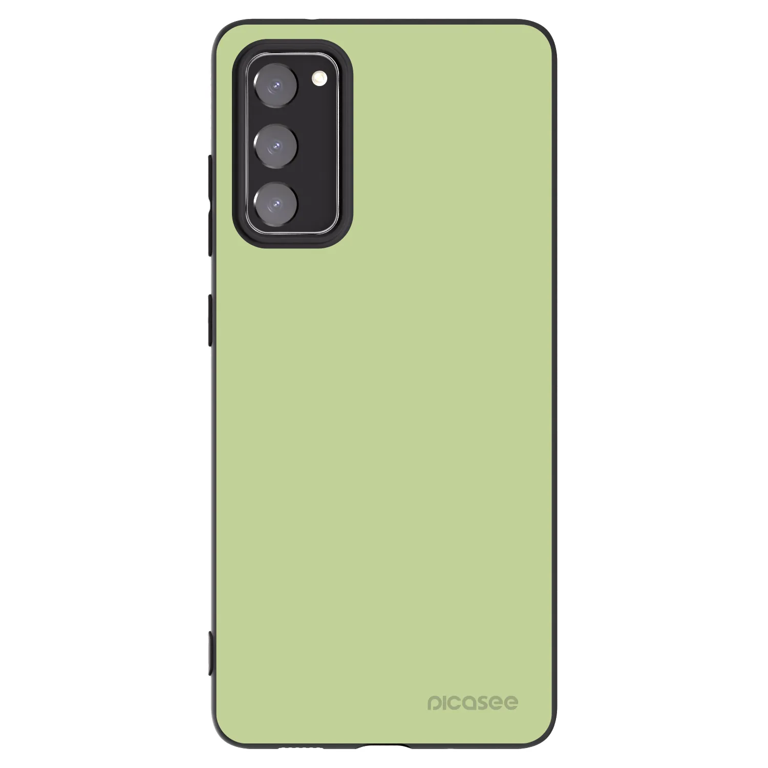 Picasee Μαύρη θήκη σιλικόνης για Samsung Galaxy S20 FE - Heavenly Hints