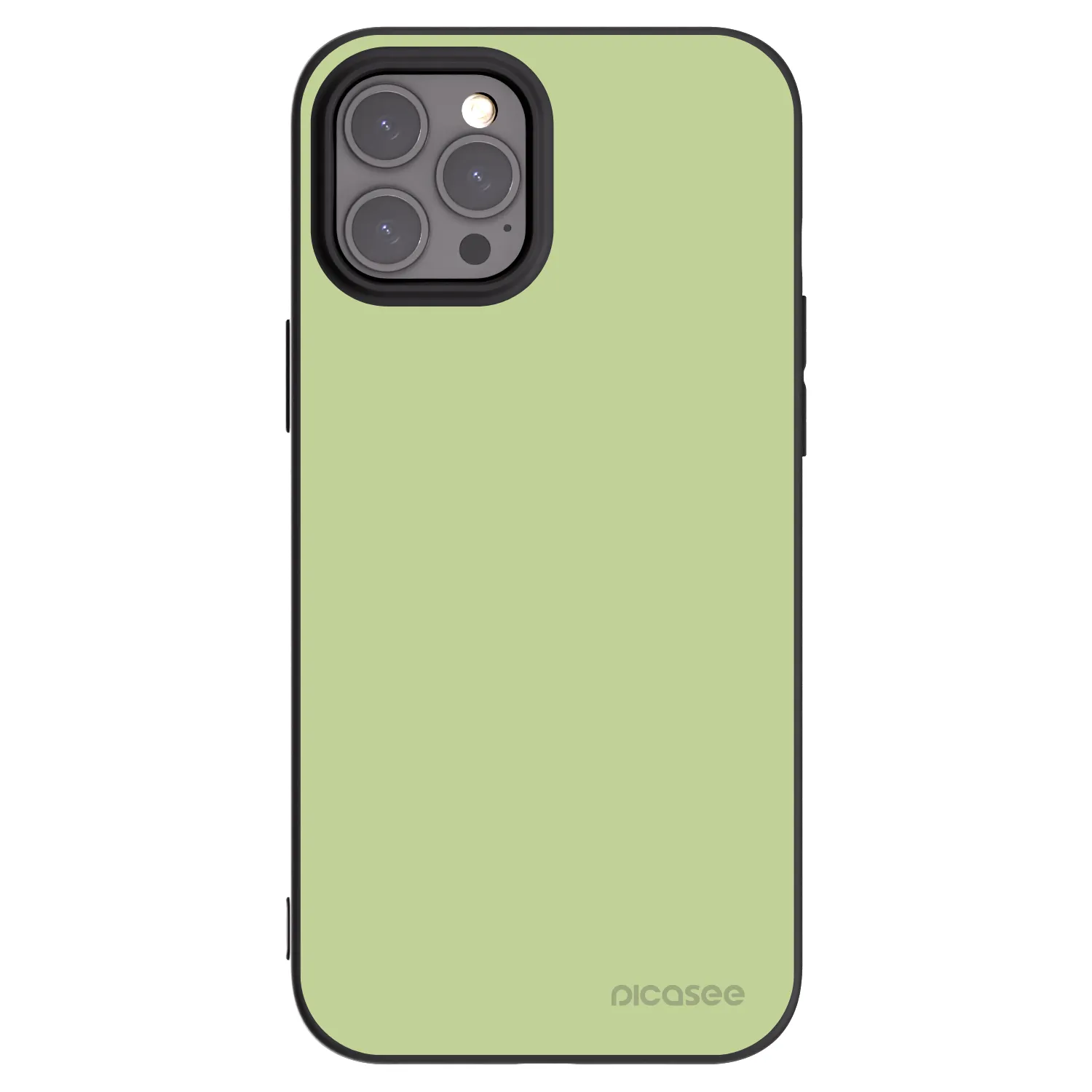 Picasee Μαύρη θήκη σιλικόνης για Apple iPhone 12 Pro Max - Heavenly Hints