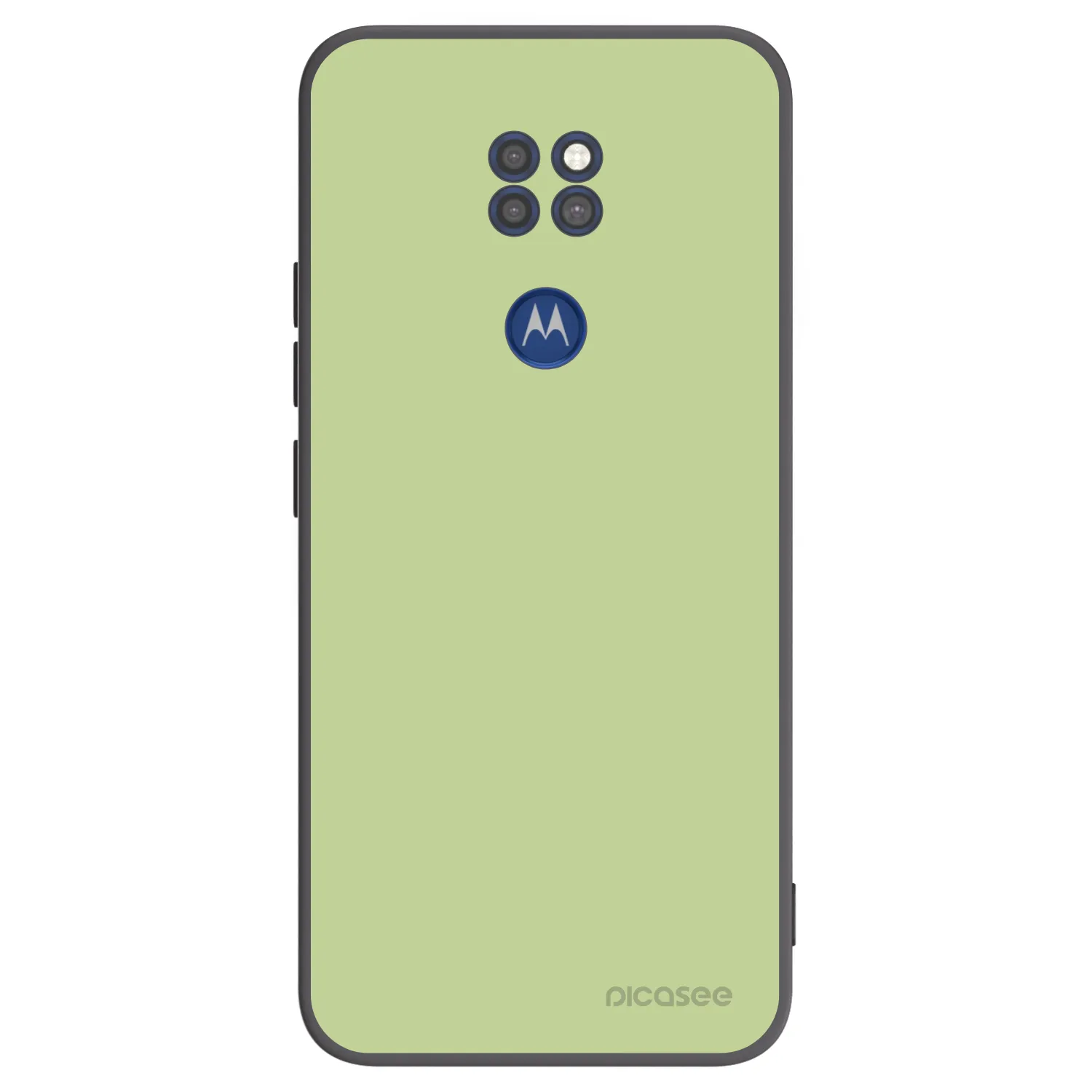 Picasee Μαύρη θήκη σιλικόνης για Motorola Moto G9 Play - Heavenly Hints