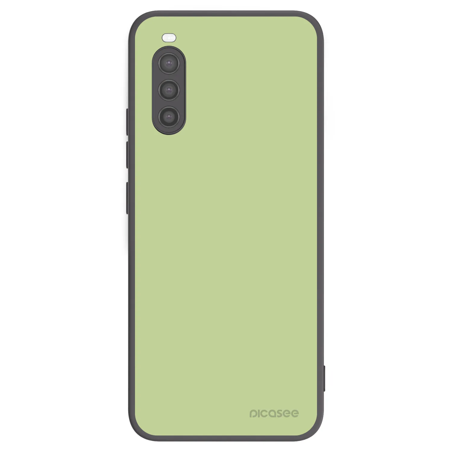 Picasee Μαύρη θήκη σιλικόνης για Sony Xperia 10 II - Heavenly Hints