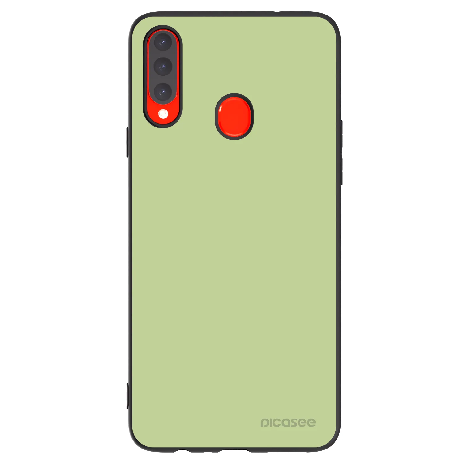 Picasee Μαύρη θήκη σιλικόνης για Samsung Galaxy A20s - Heavenly Hints