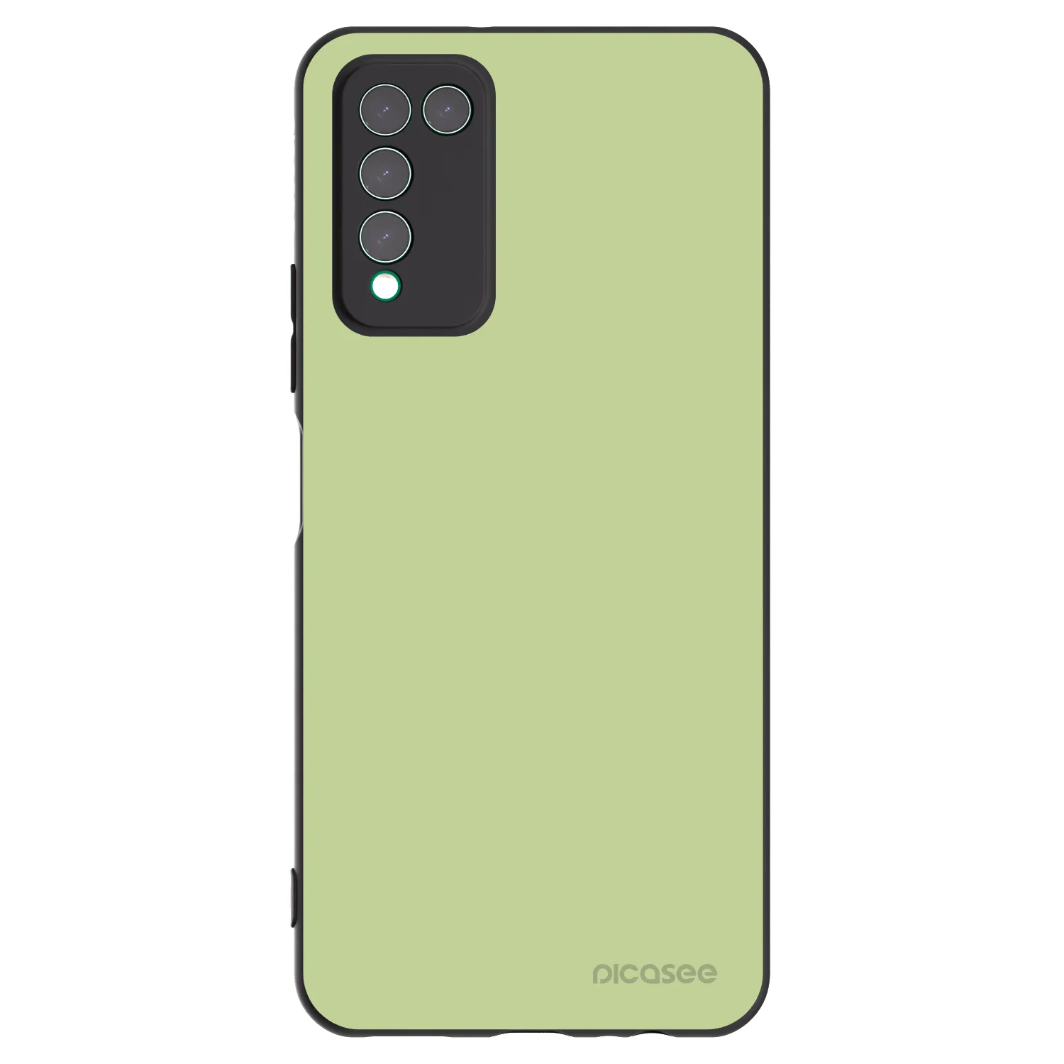 Picasee Μαύρη θήκη σιλικόνης για Honor 10X Lite - Heavenly Hints