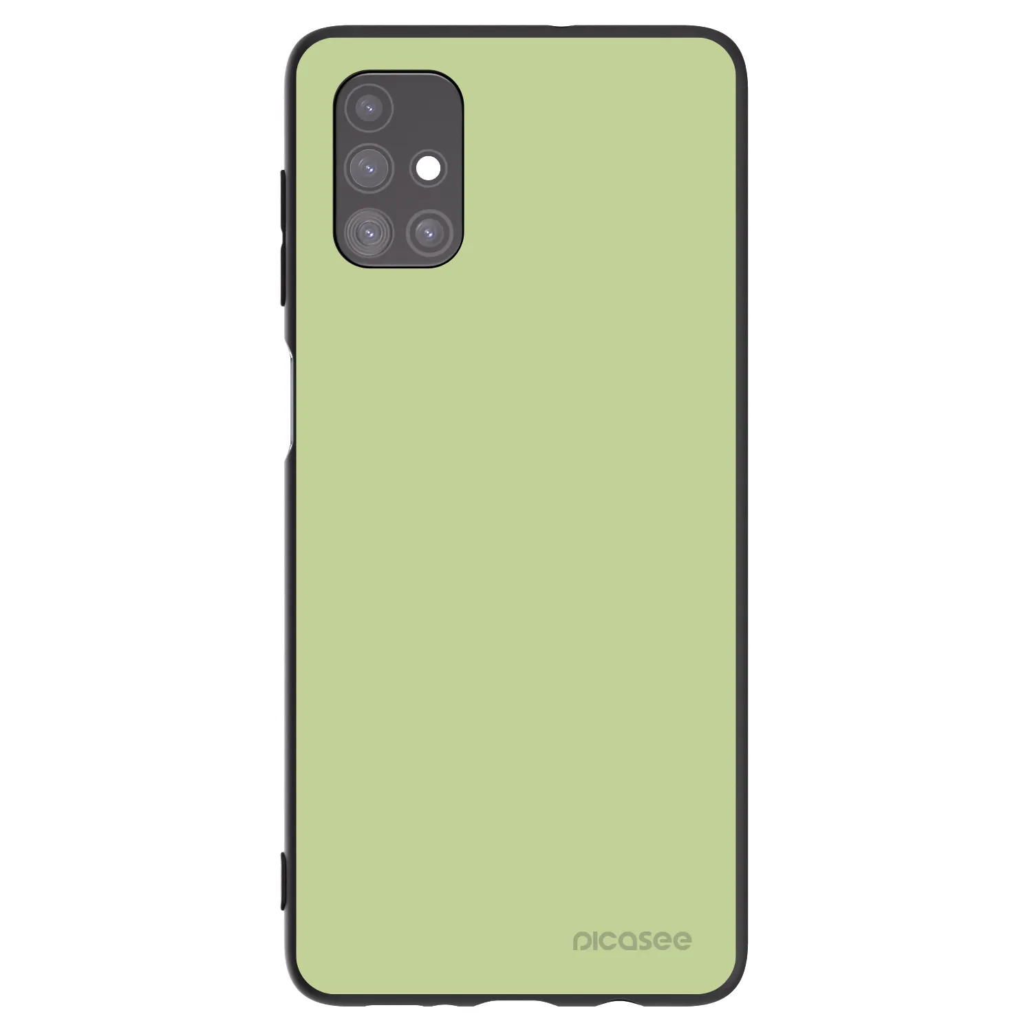 Picasee Μαύρη θήκη σιλικόνης για Samsung Galaxy M51 M515F - Heavenly Hints
