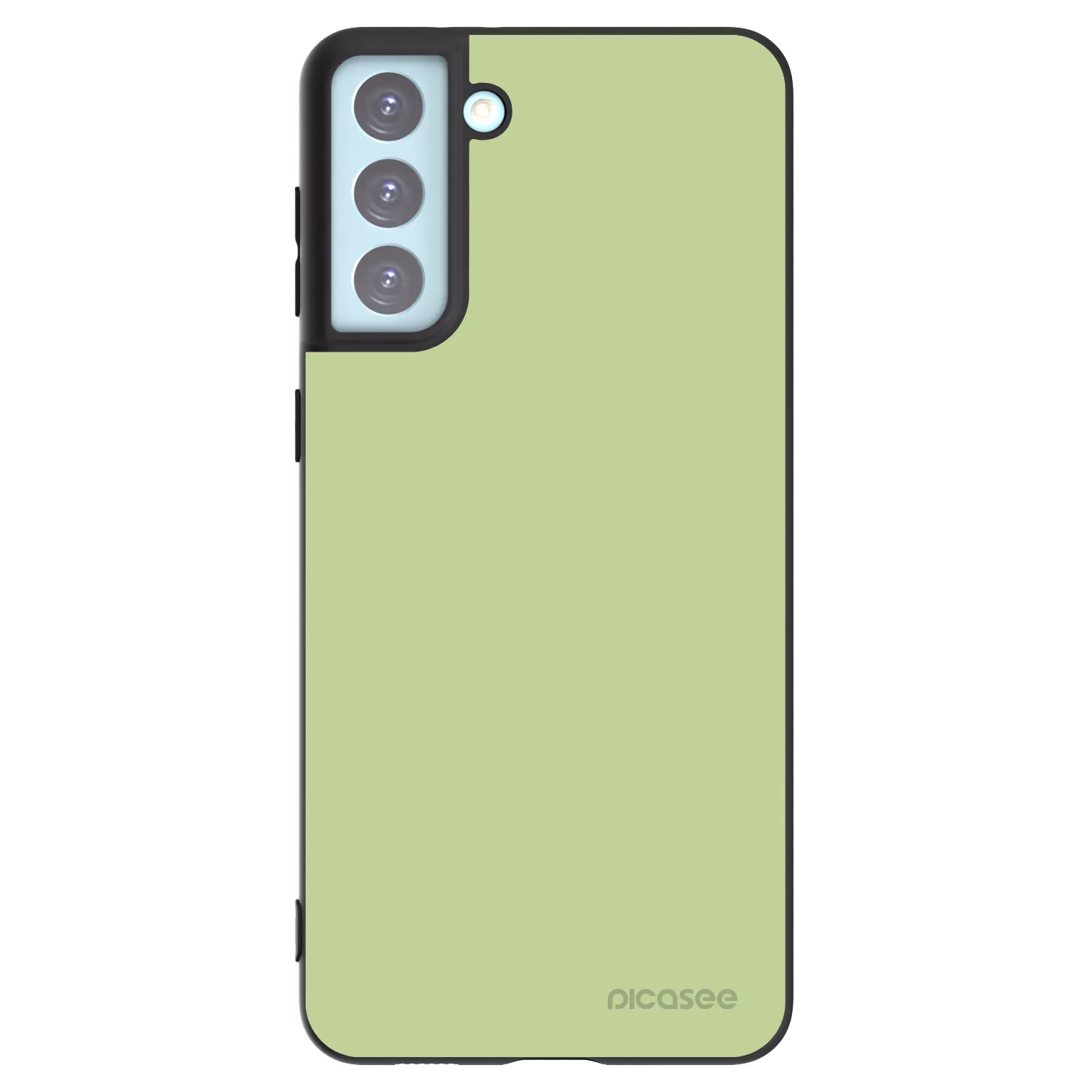 Picasee Μαύρη θήκη σιλικόνης για Samsung Galaxy S21+ 5G G996F - Heavenly Hints