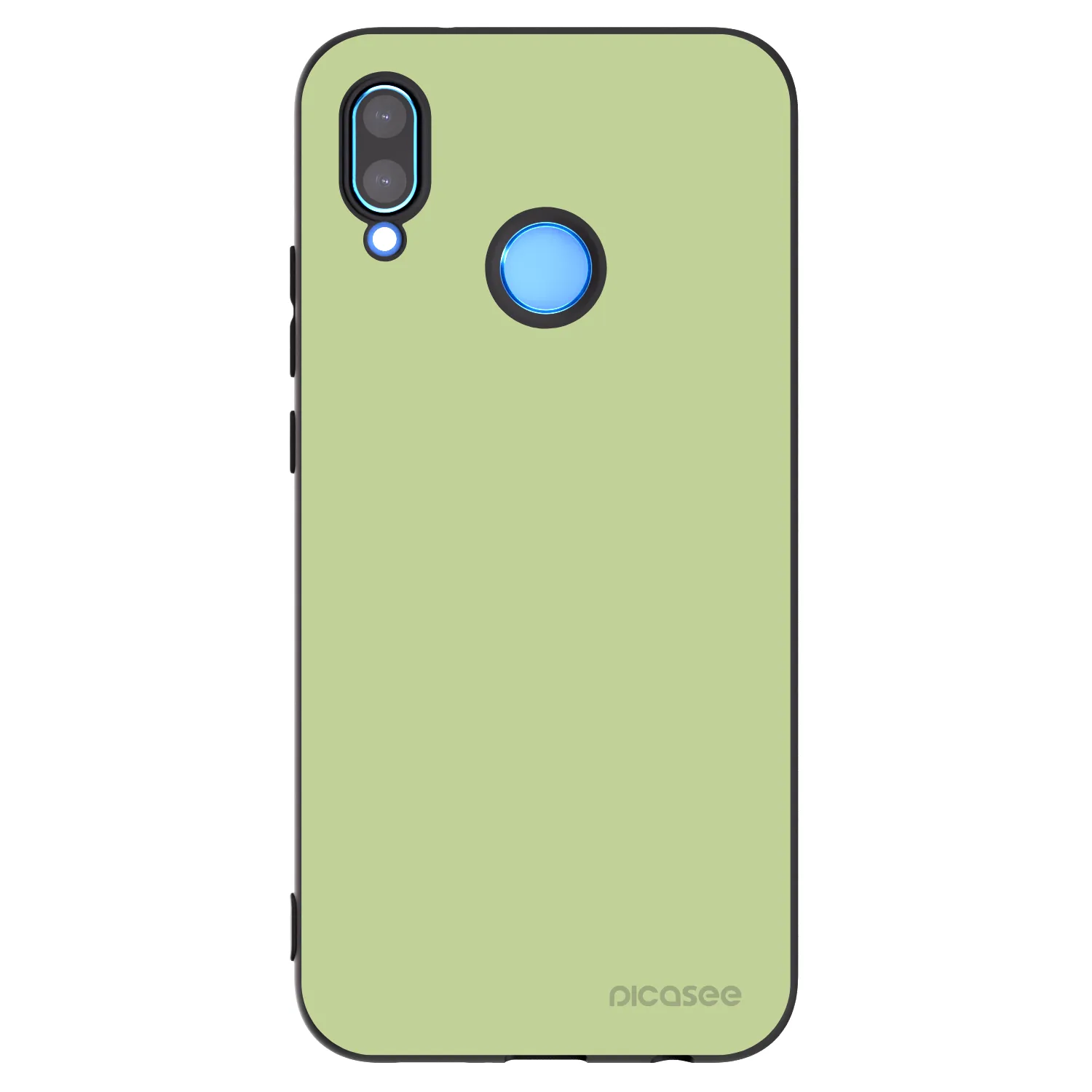 Picasee Μαύρη θήκη σιλικόνης για Huawei P20 Lite - Heavenly Hints