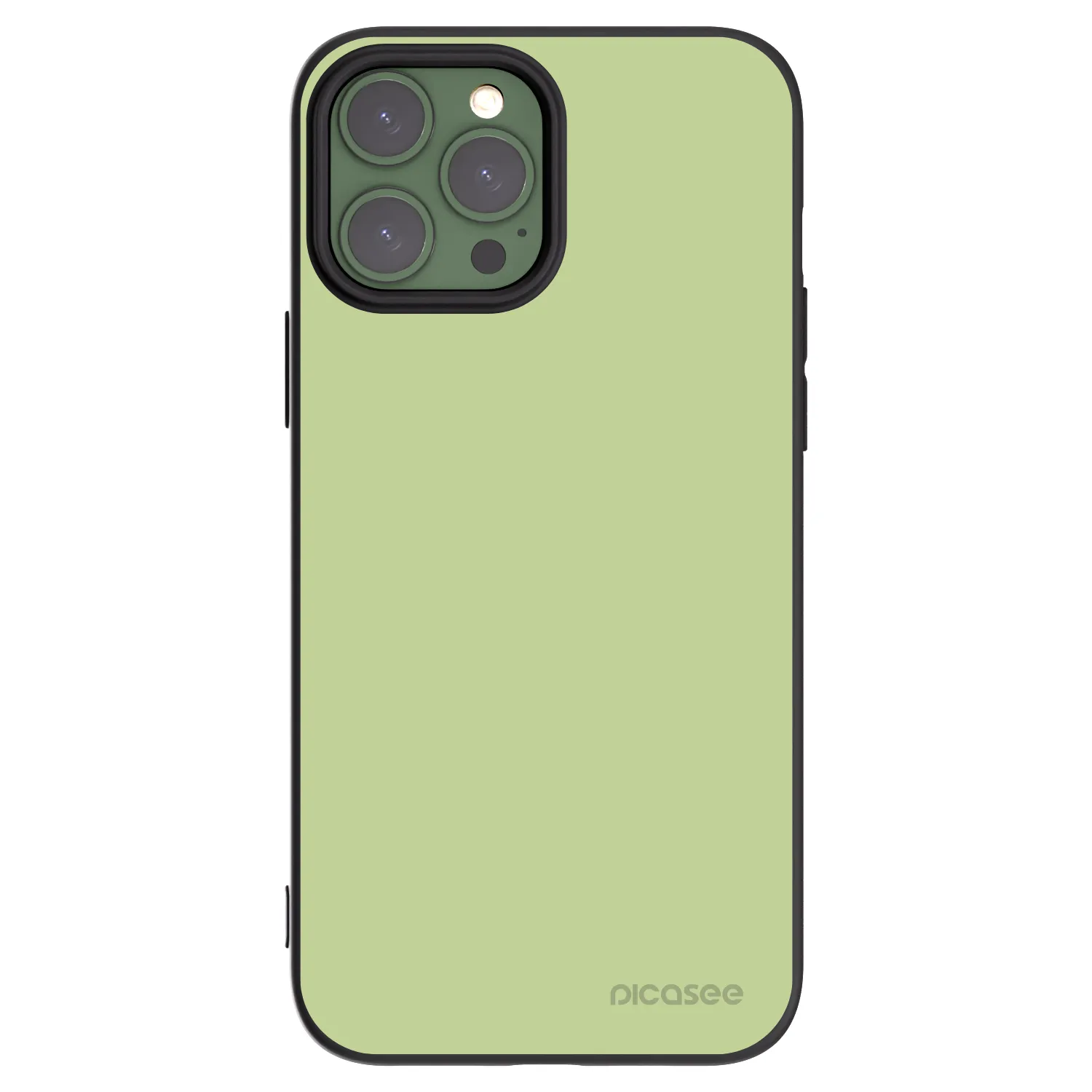Picasee Μαύρη θήκη σιλικόνης για Apple iPhone 13 Pro Max - Heavenly Hints