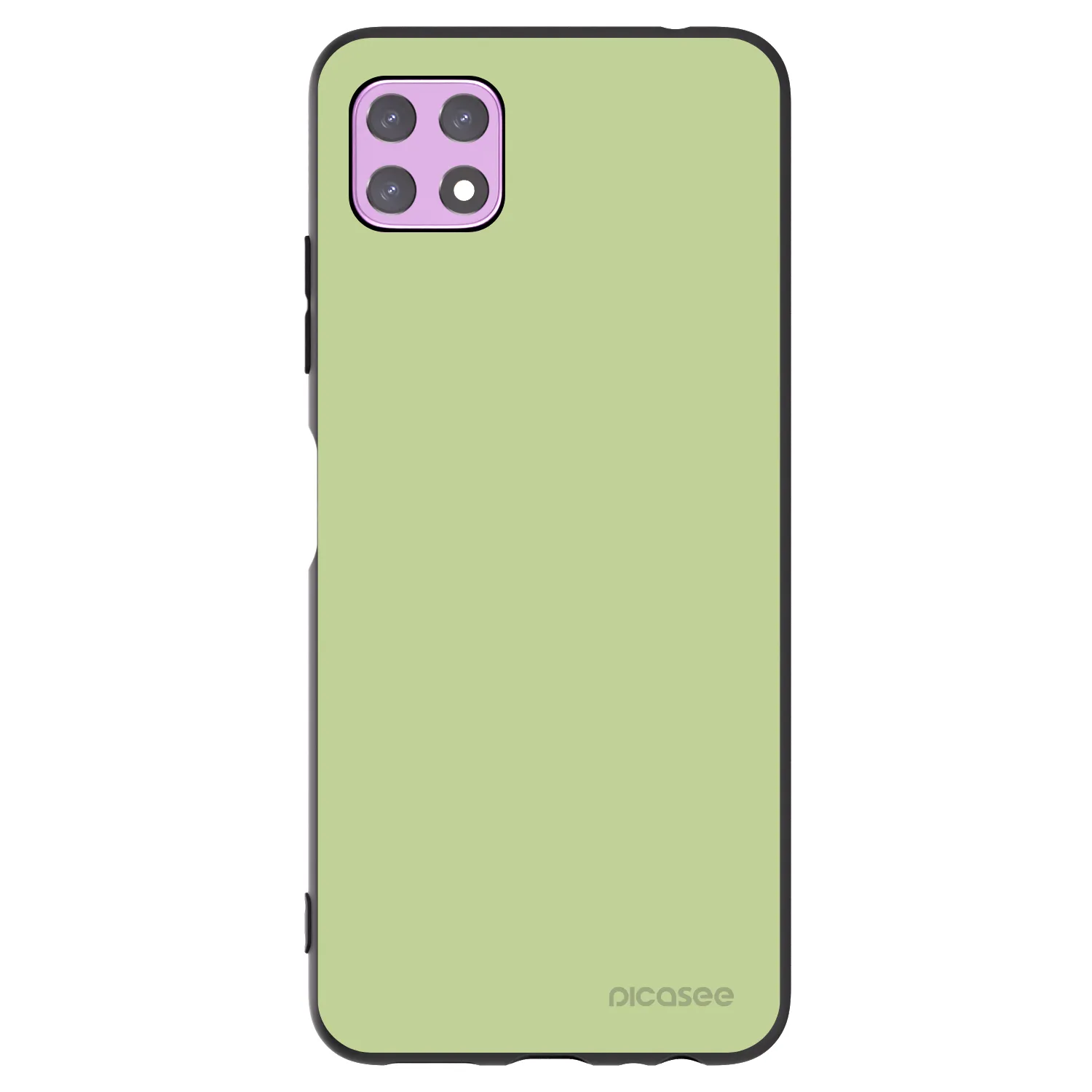Picasee Μαύρη θήκη σιλικόνης για Samsung Galaxy A22 A226B 5G - Heavenly Hints