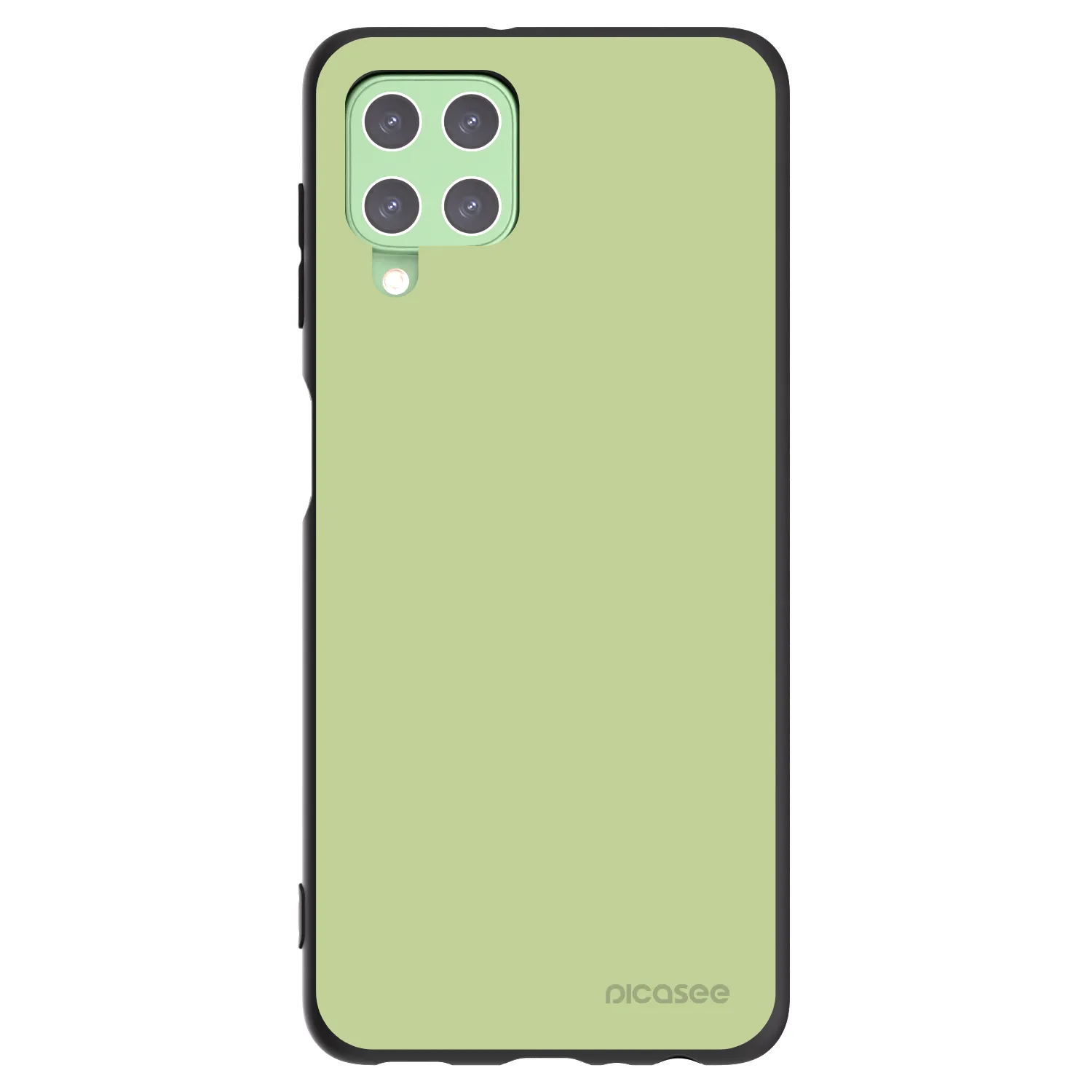 Picasee Μαύρη θήκη σιλικόνης για Samsung Galaxy A22 A225F 4G - Heavenly Hints
