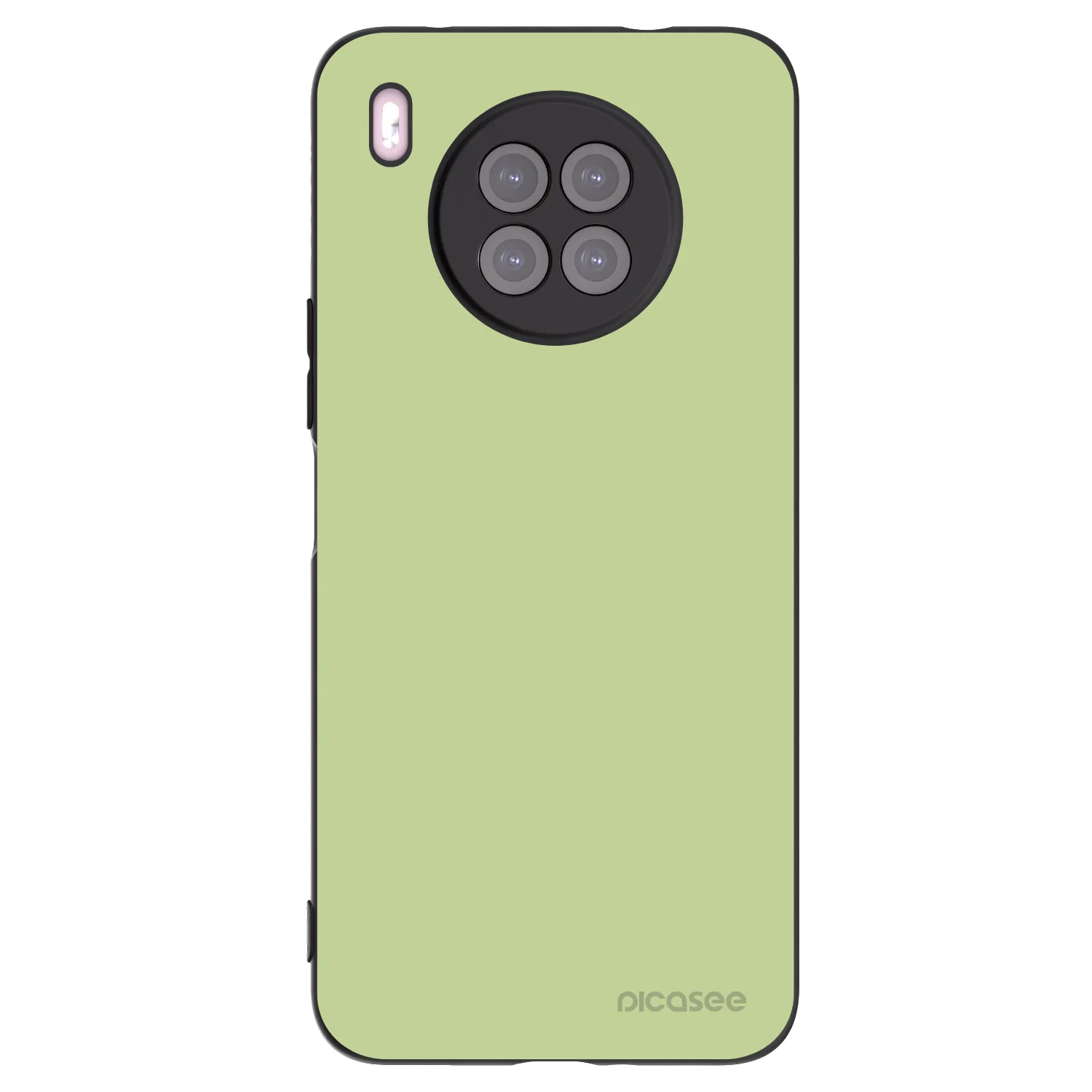 Picasee Μαύρη θήκη σιλικόνης για Huawei Nova 8i - Heavenly Hints