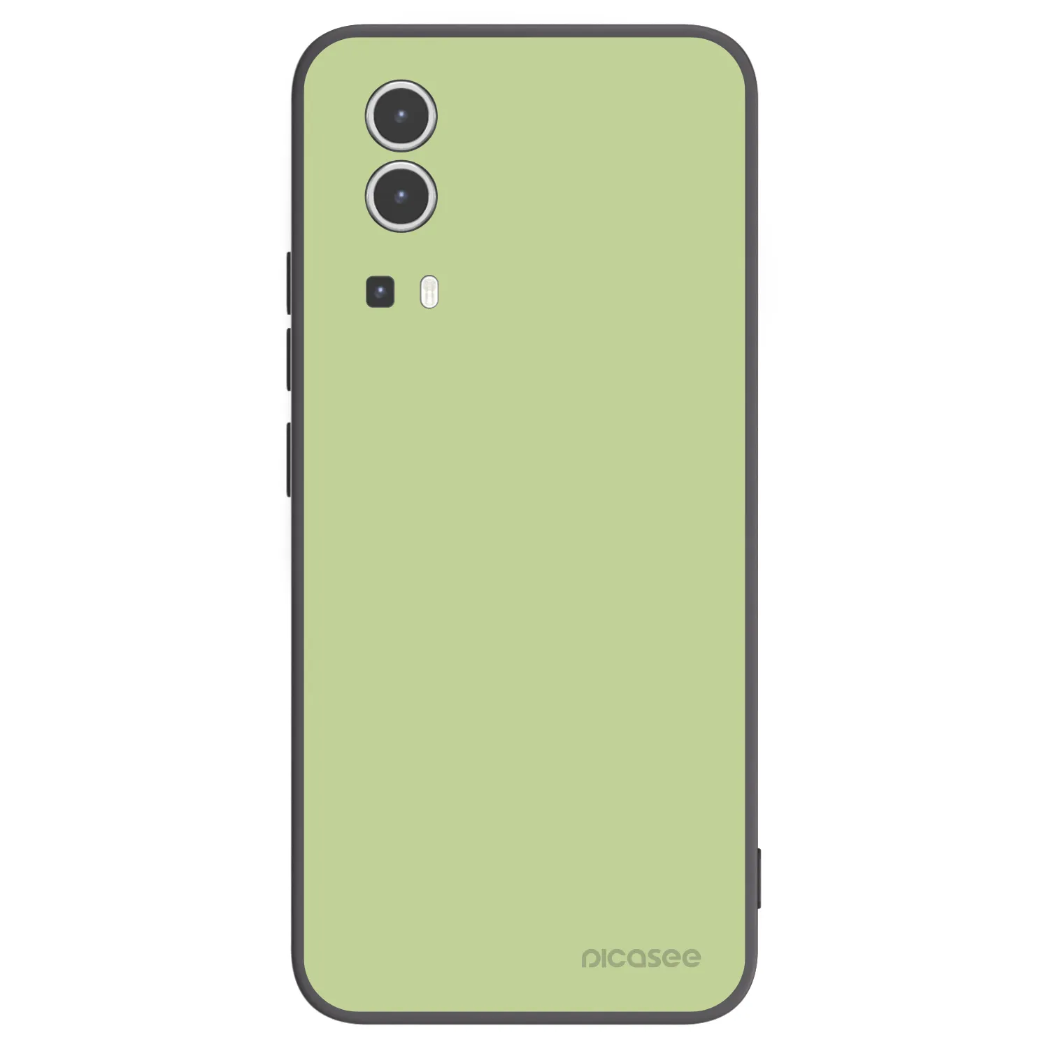 Picasee Μαύρη θήκη σιλικόνης για Vivo Y72 5G - Heavenly Hints