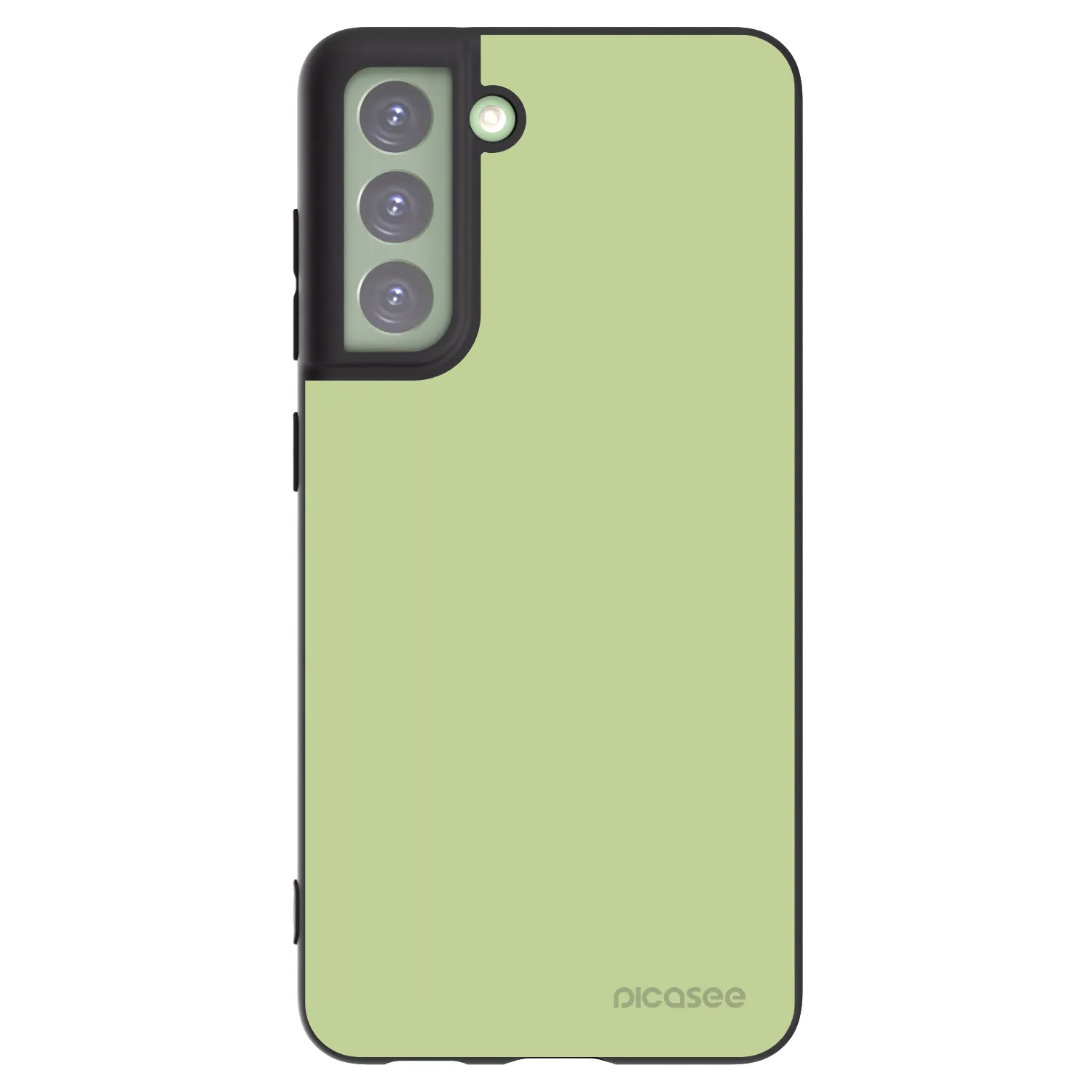 Picasee Μαύρη θήκη σιλικόνης για Samsung Galaxy S21 FE 5G - Heavenly Hints