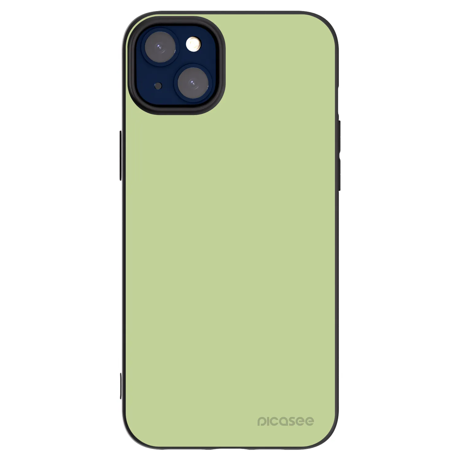 Picasee Μαύρη θήκη σιλικόνης για Apple iPhone 14 Plus - Heavenly Hints