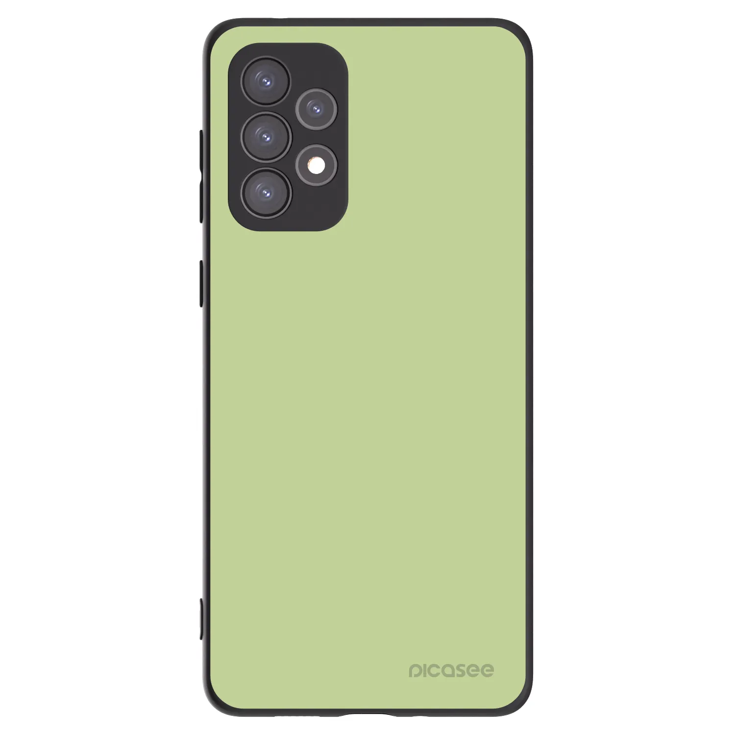 Picasee Μαύρη θήκη σιλικόνης για Samsung Galaxy A73 5G - Heavenly Hints