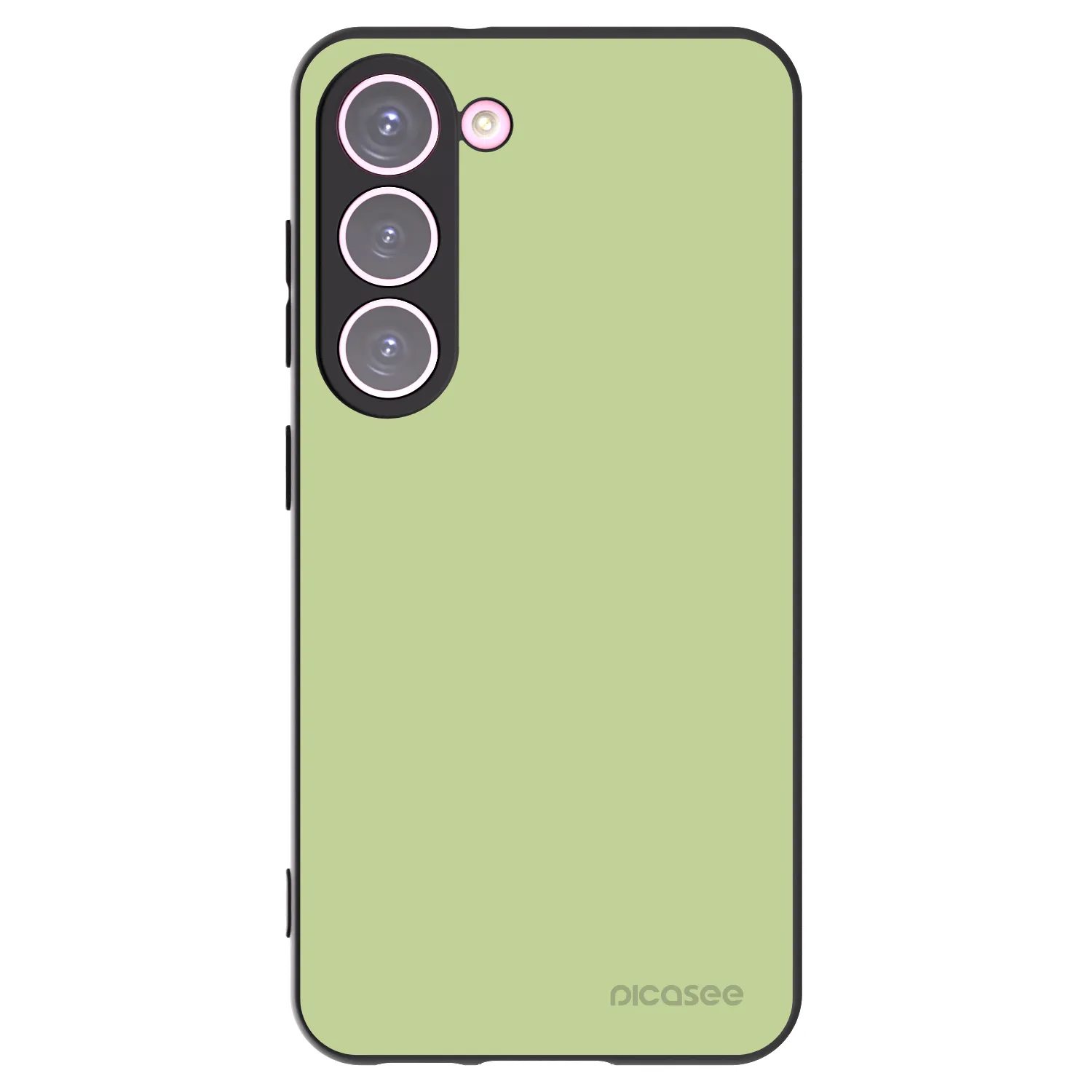 Picasee Μαύρη θήκη σιλικόνης για Samsung Galaxy S23 5G - Heavenly Hints