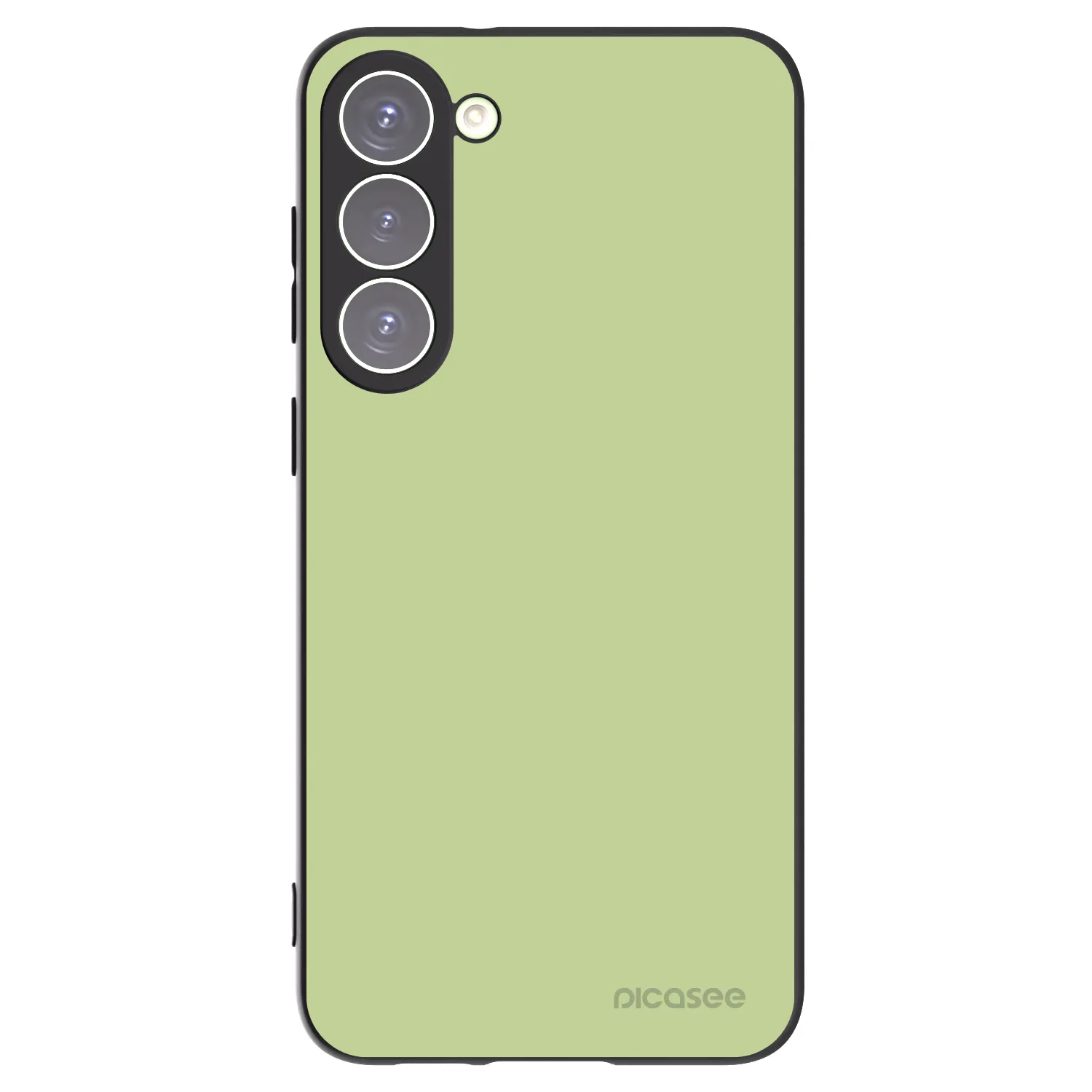Picasee Μαύρη θήκη σιλικόνης για Samsung Galaxy S23+ 5G - Heavenly Hints