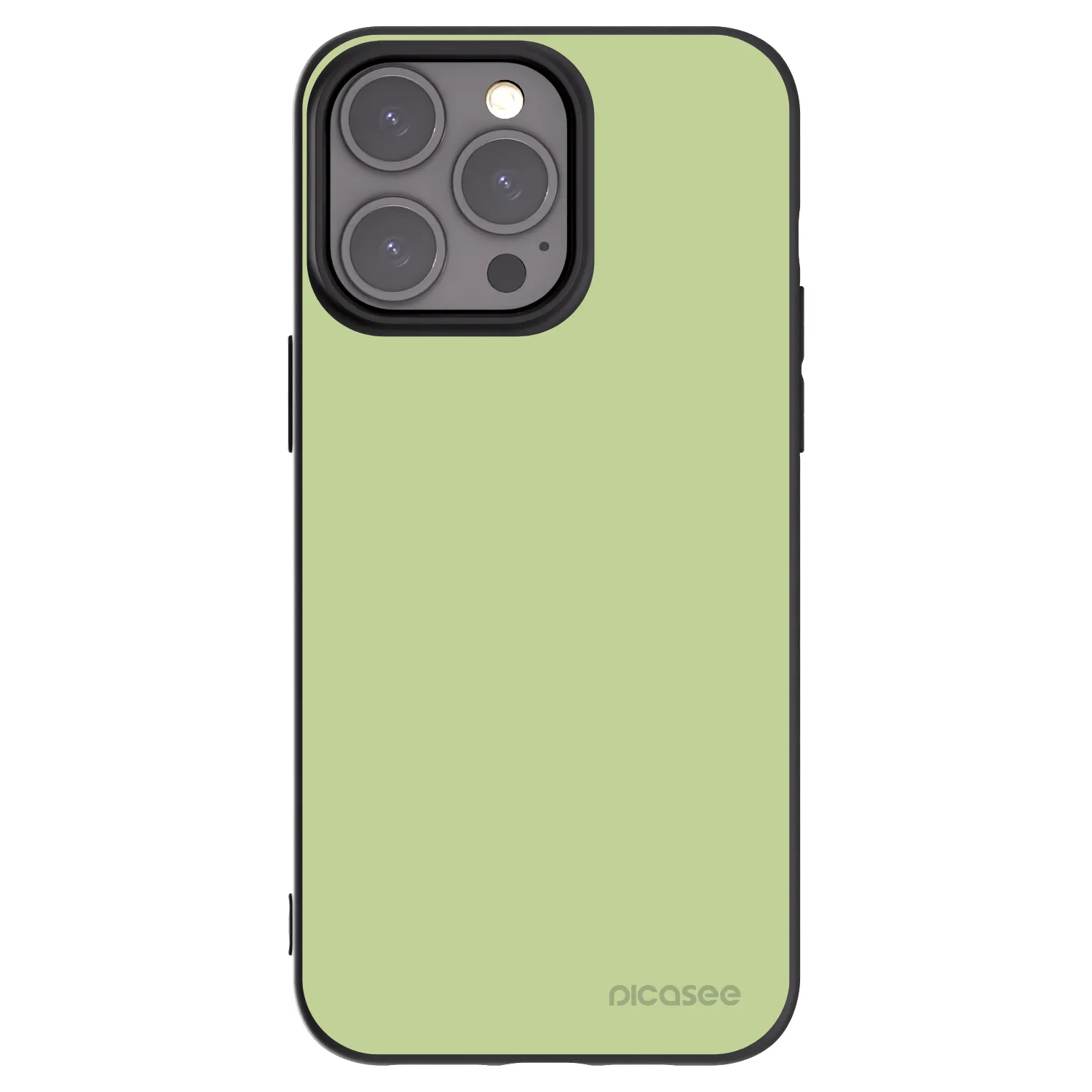 Picasee Μαύρη θήκη σιλικόνης για Apple iPhone 15 Pro Max - Heavenly Hints