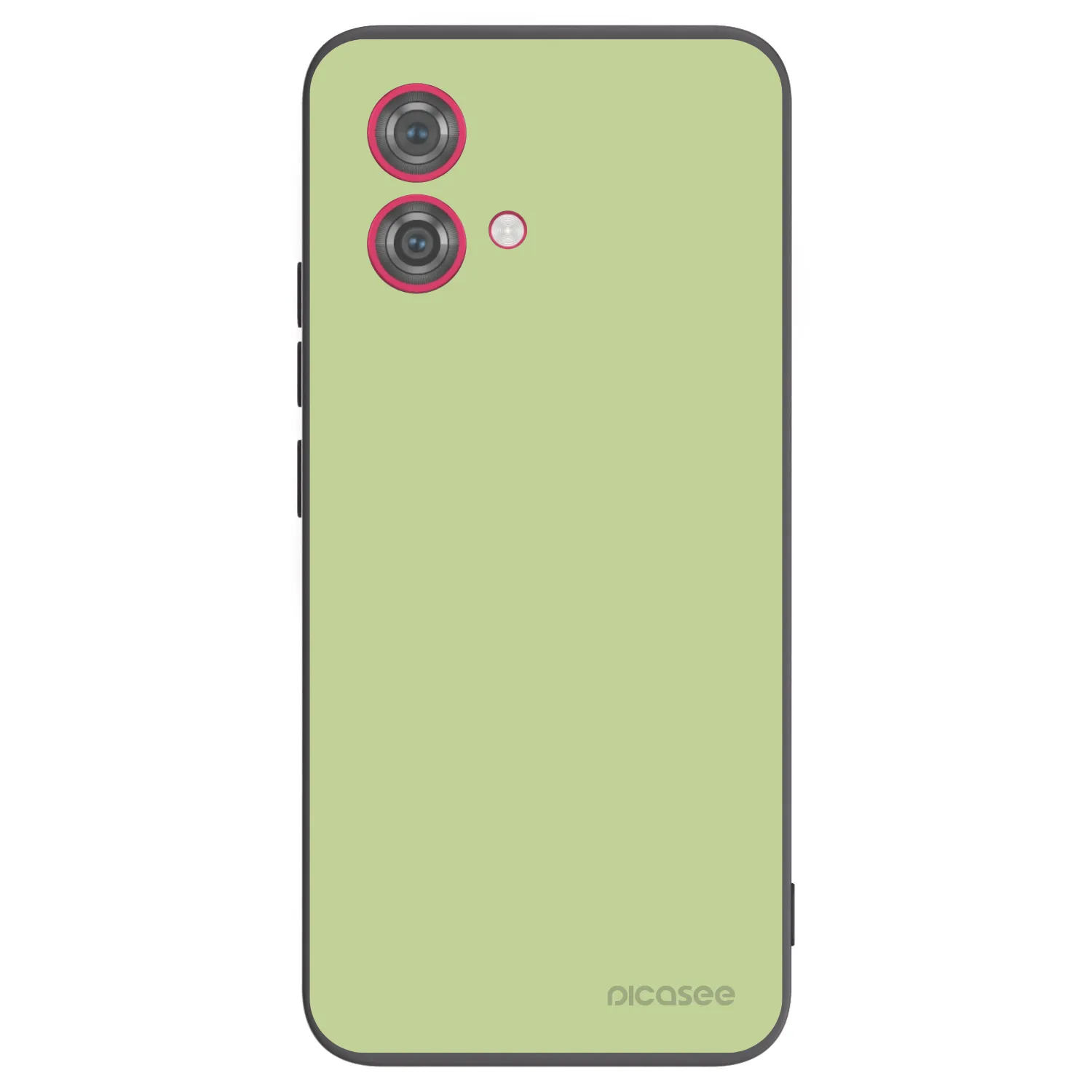 Picasee Μαύρη θήκη σιλικόνης για Motorola Moto G84 5G - Heavenly Hints