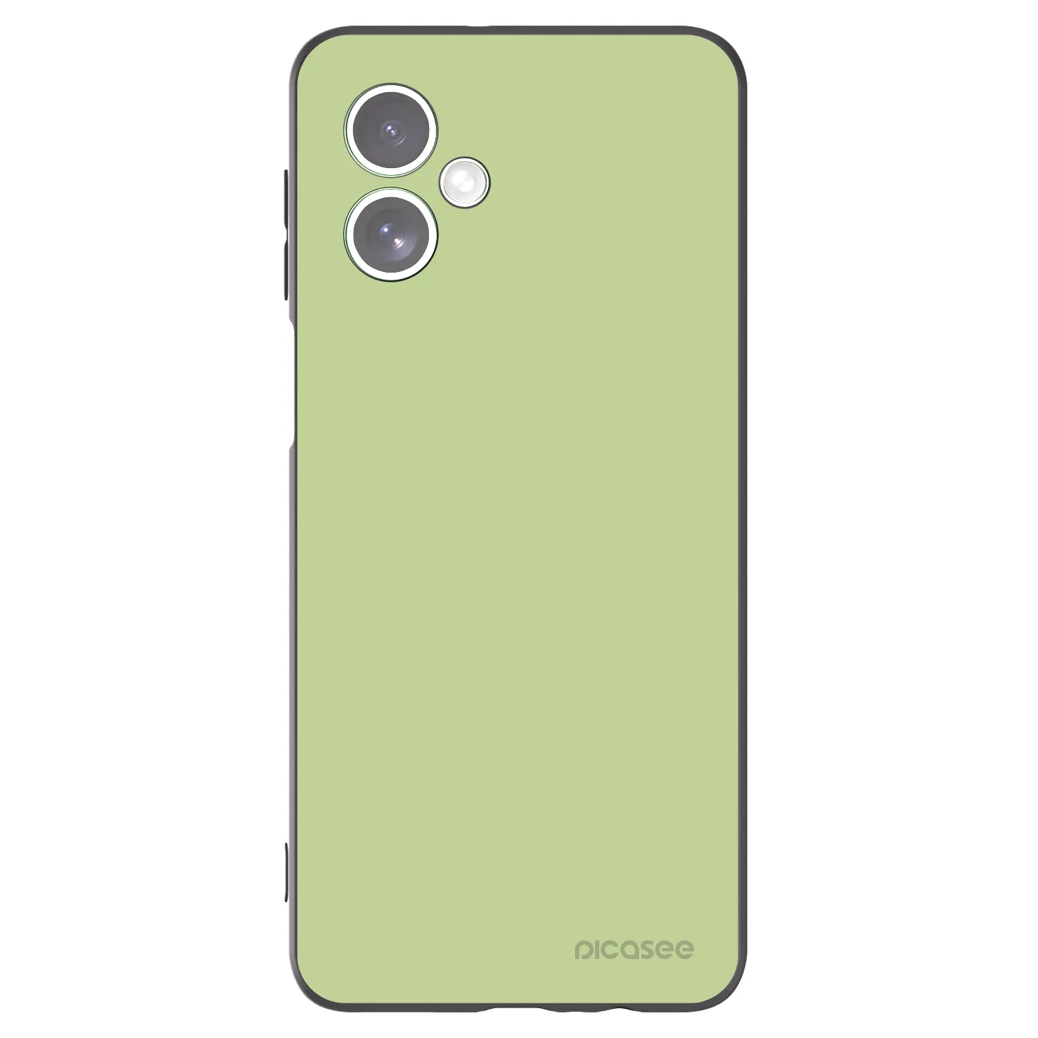 Picasee Μαύρη θήκη σιλικόνης για Motorola Moto G54 5G - Heavenly Hints