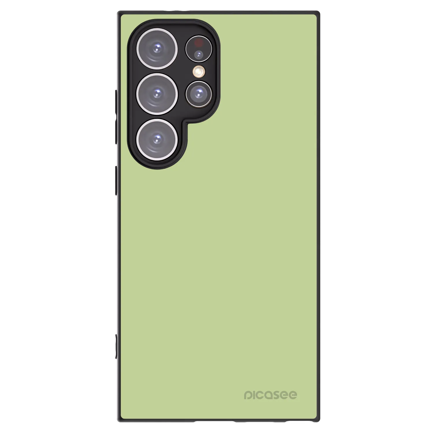 Picasee Μαύρη θήκη σιλικόνης για Samsung Galaxy S24 Ultra S928B 5G - Heavenly Hints