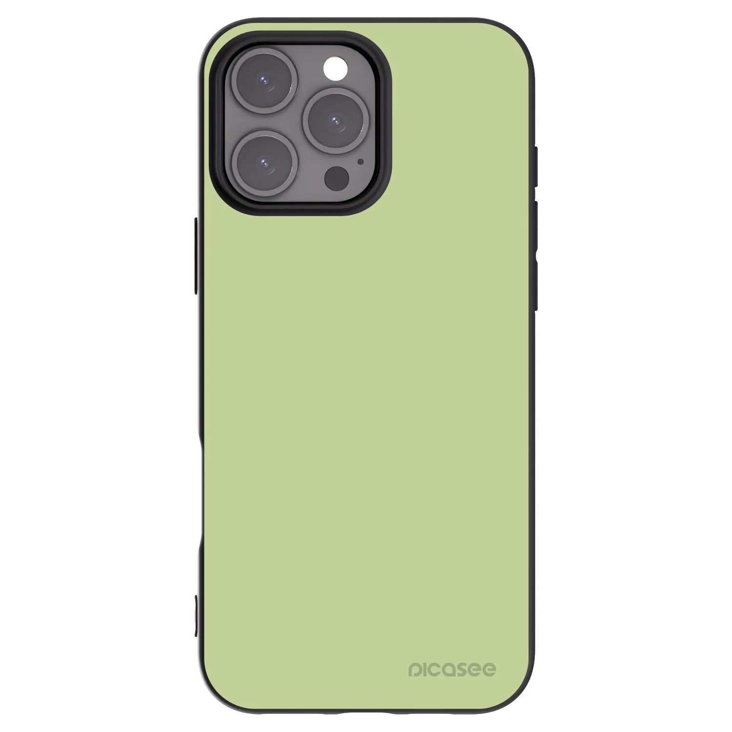 Picasee Μαύρη θήκη σιλικόνης για Apple iPhone 16 Pro Max - Heavenly Hints