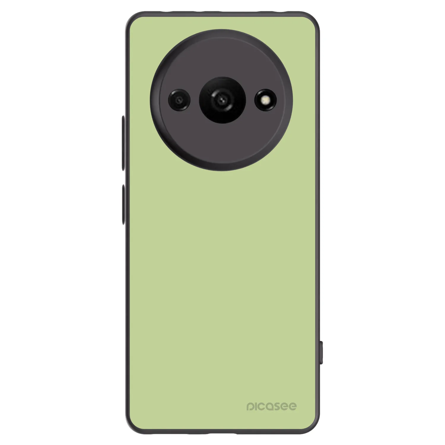 Picasee Μαύρη θήκη σιλικόνης για Xiaomi Redmi A3 - Heavenly Hints
