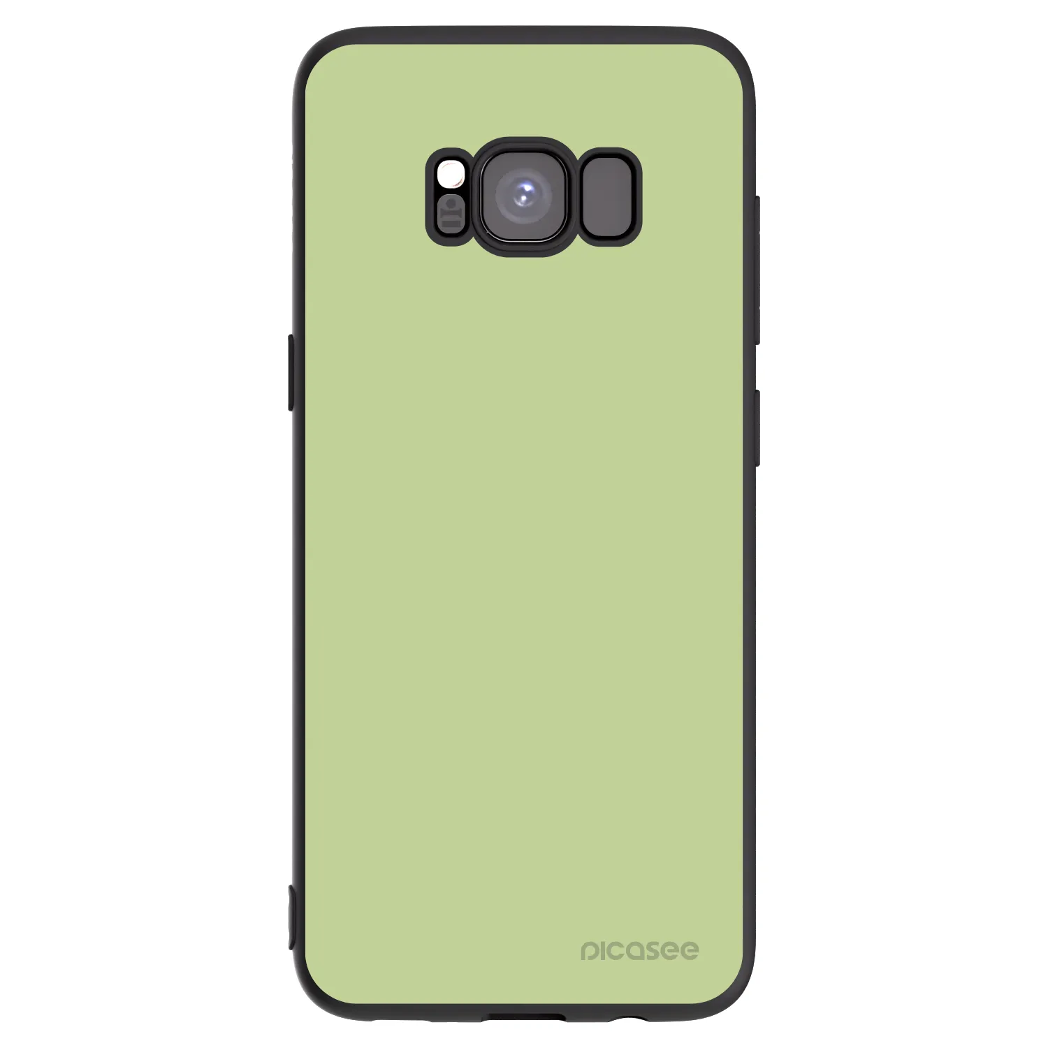 Picasee Μαύρη θήκη σιλικόνης για Samsung Galaxy S8 G950F - Heavenly Hints