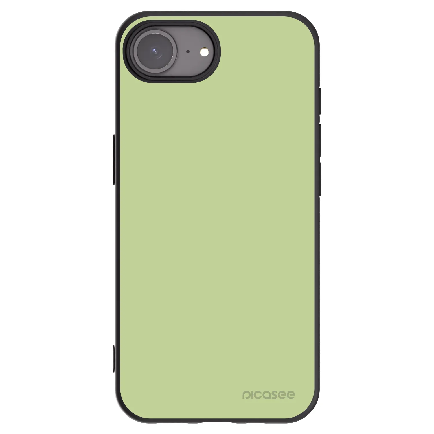 Picasee Μαύρη θήκη σιλικόνης για Apple iPhone 16e - Heavenly Hints