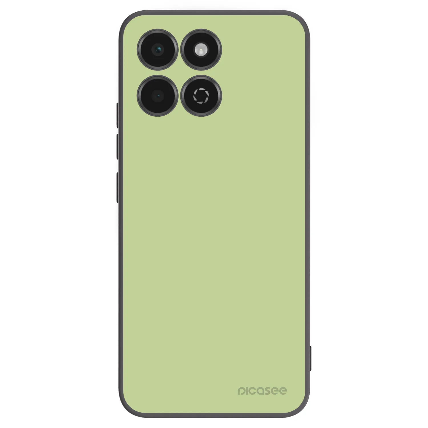 Picasee Μαύρη θήκη σιλικόνης για Honor 200 Smart 5G - Heavenly Hints