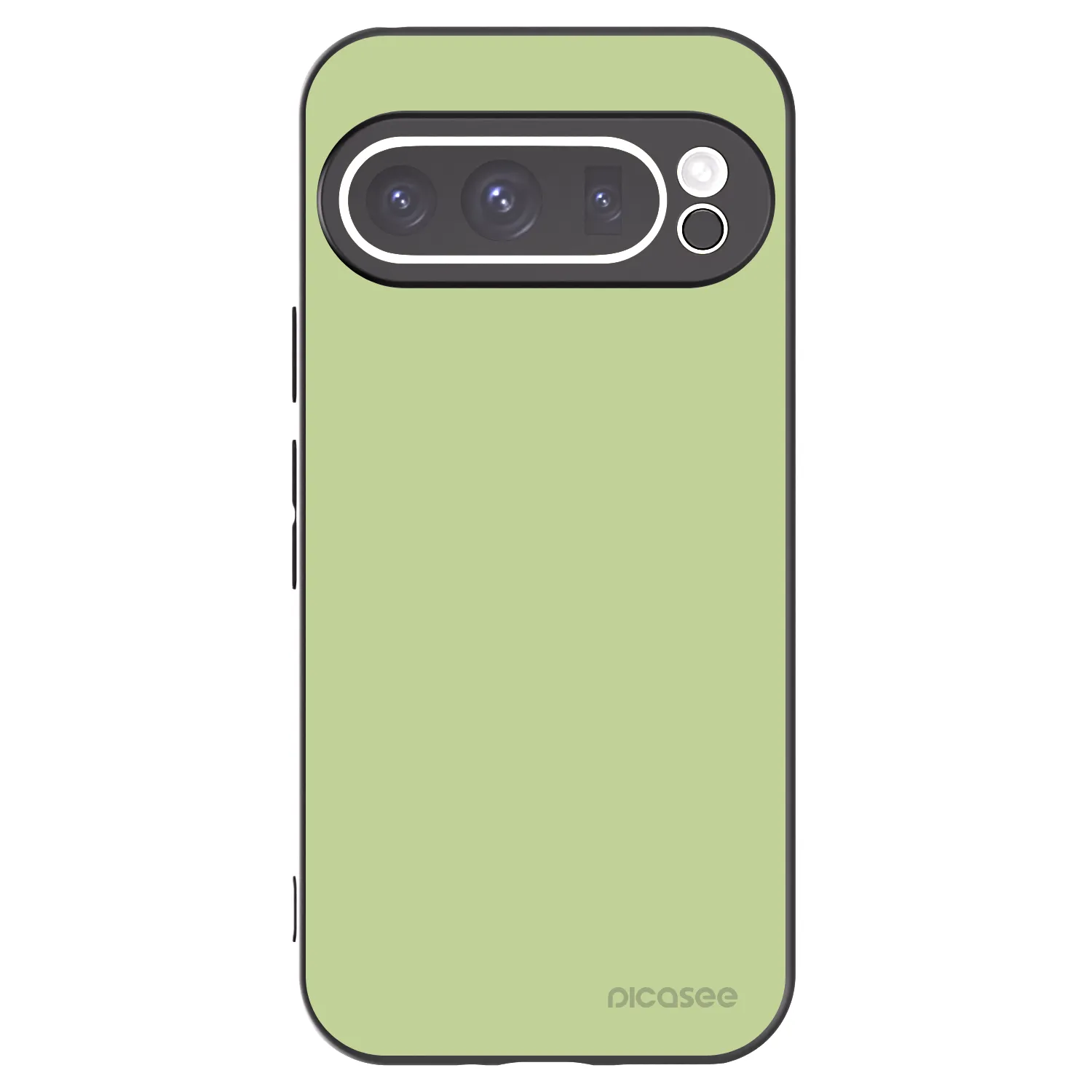 Picasee Μαύρη θήκη σιλικόνης για Google Pixel 9 Pro - Heavenly Hints