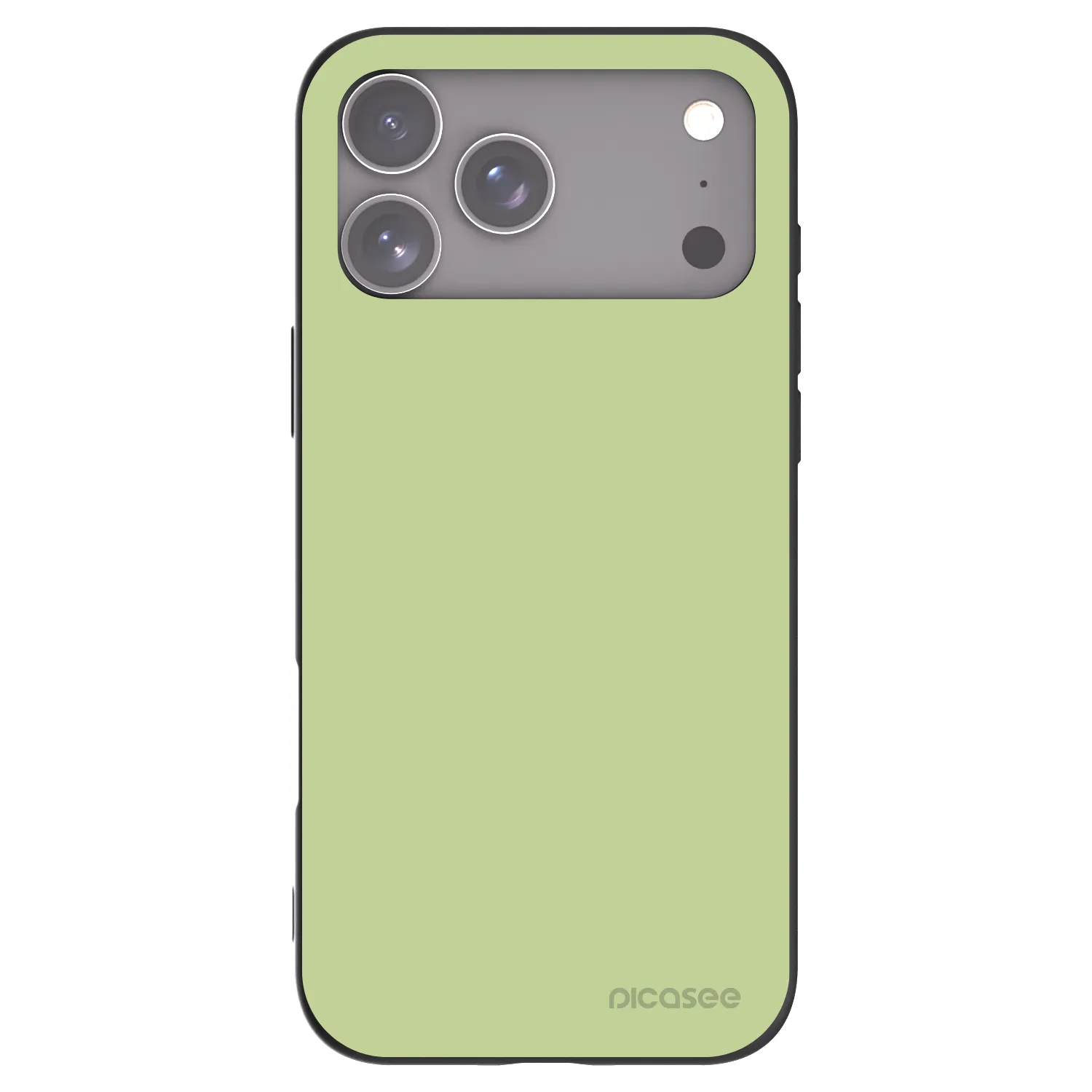 Picasee Μαύρη θήκη σιλικόνης για Apple iPhone 17 Pro Max - Heavenly Hints