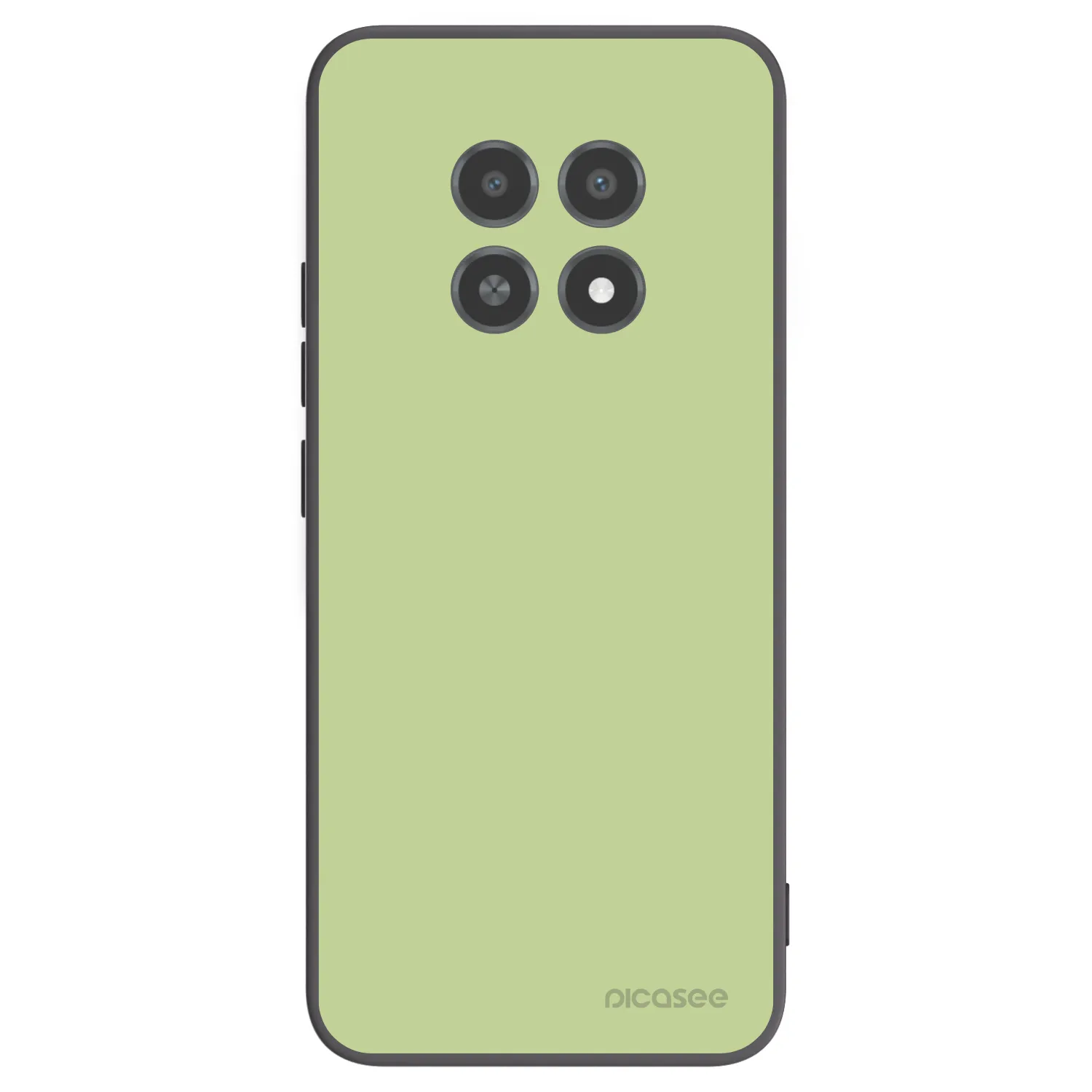 Picasee Μαύρη θήκη σιλικόνης για Realme 12X - Heavenly Hints