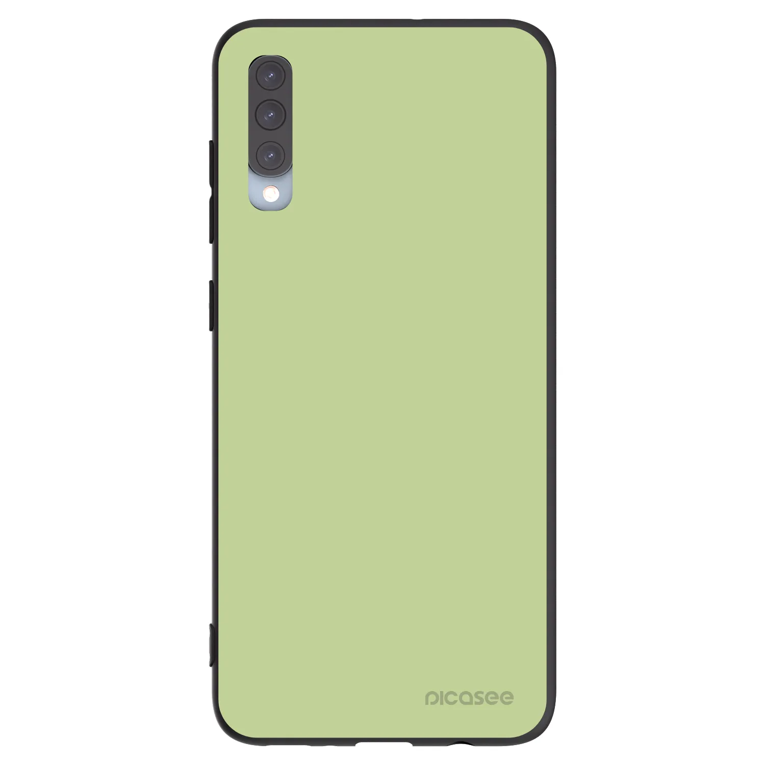 Picasee Μαύρη θήκη σιλικόνης για Samsung Galaxy A70 A705F - Heavenly Hints