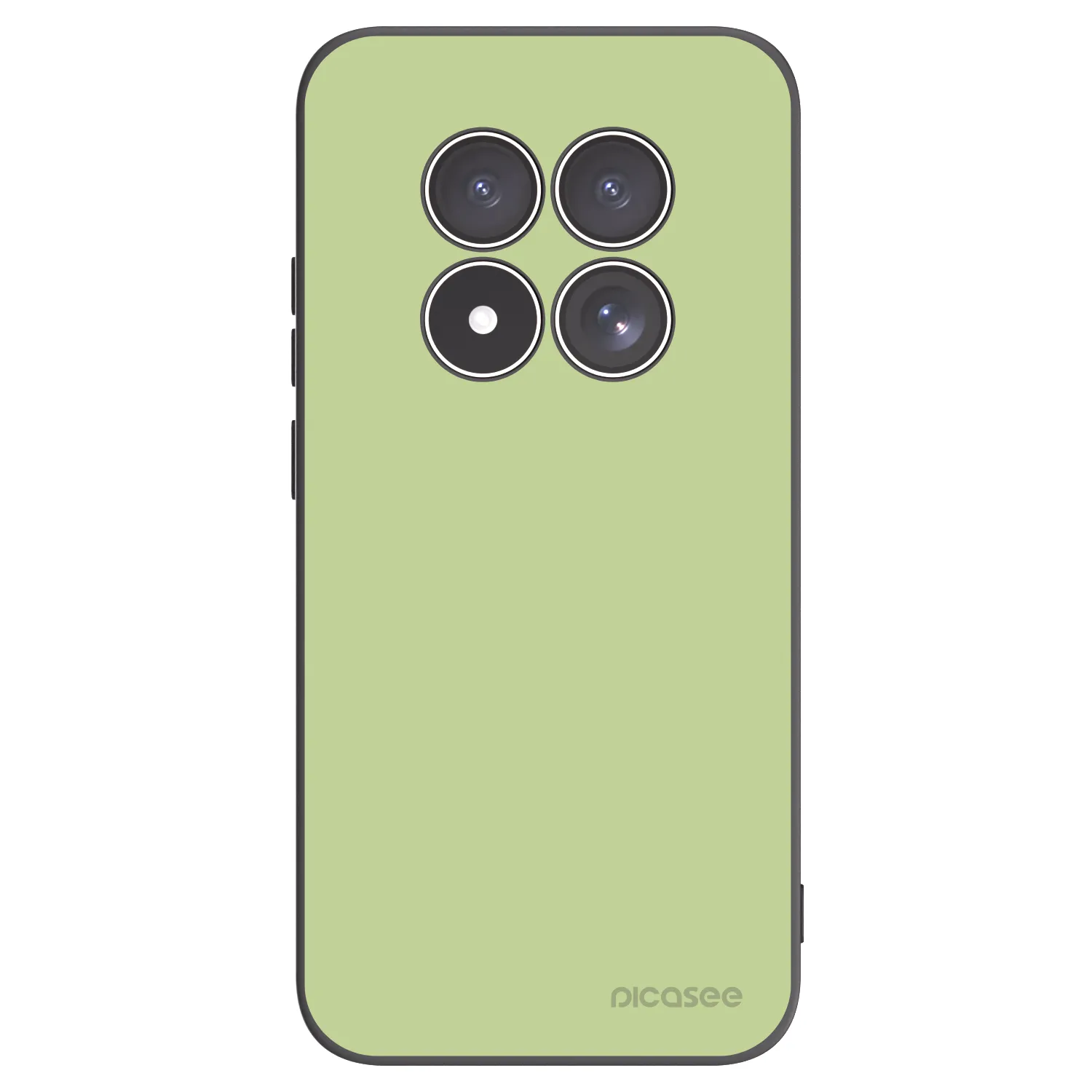 Picasee Μαύρη θήκη σιλικόνης για Xiaomi Redmi Note 15 Pro 4G - Heavenly Hints