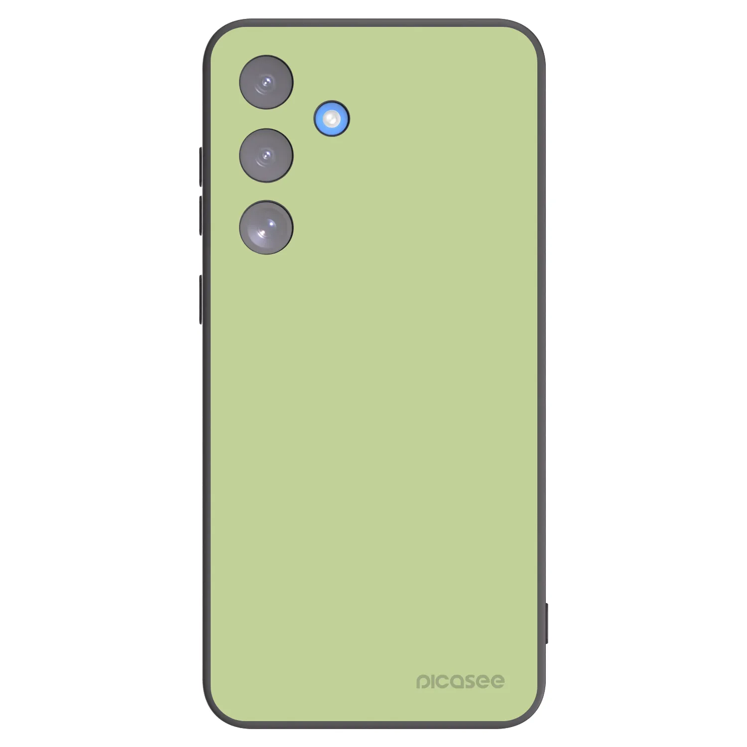 Picasee Μαύρη θήκη σιλικόνης για Samsung Galaxy S25 FE 5G - Heavenly Hints
