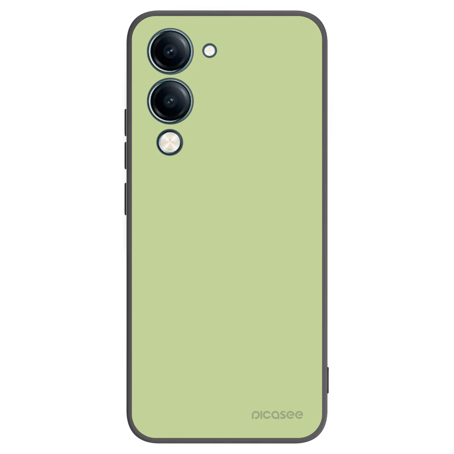 Picasee Μαύρη θήκη σιλικόνης για Vivo Y29s 5G - Heavenly Hints