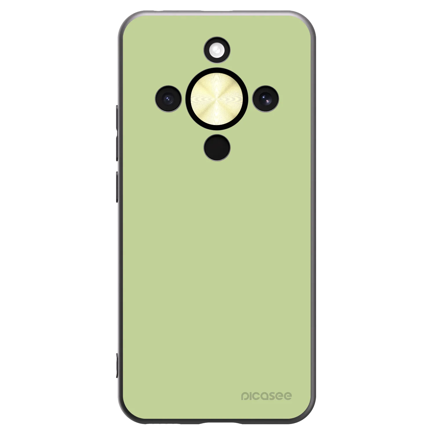 Picasee Μαύρη θήκη σιλικόνης για Honor Magic8 Lite 5G - Heavenly Hints