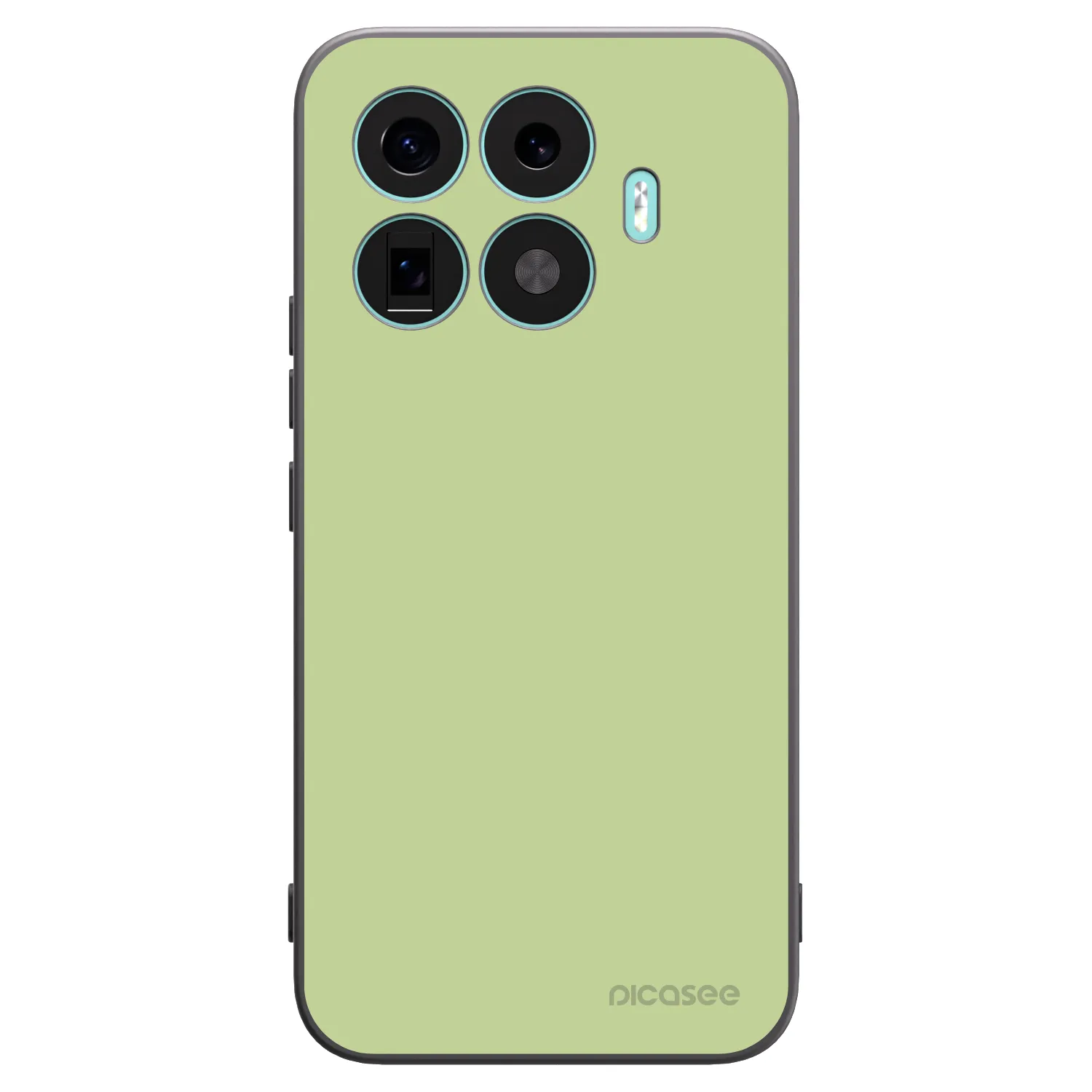 Picasee Μαύρη θήκη σιλικόνης για Xiaomi 17T Pro - Heavenly Hints