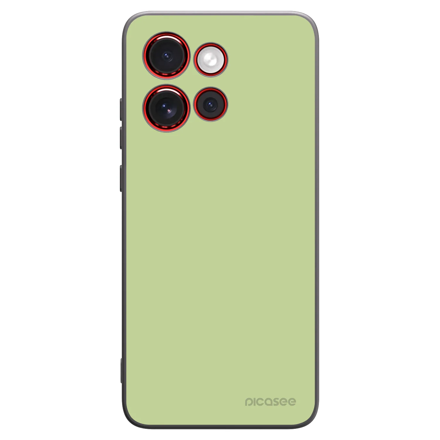 Picasee Μαύρη θήκη σιλικόνης για Motorola Edge 60 Neo 5G - Heavenly Hints