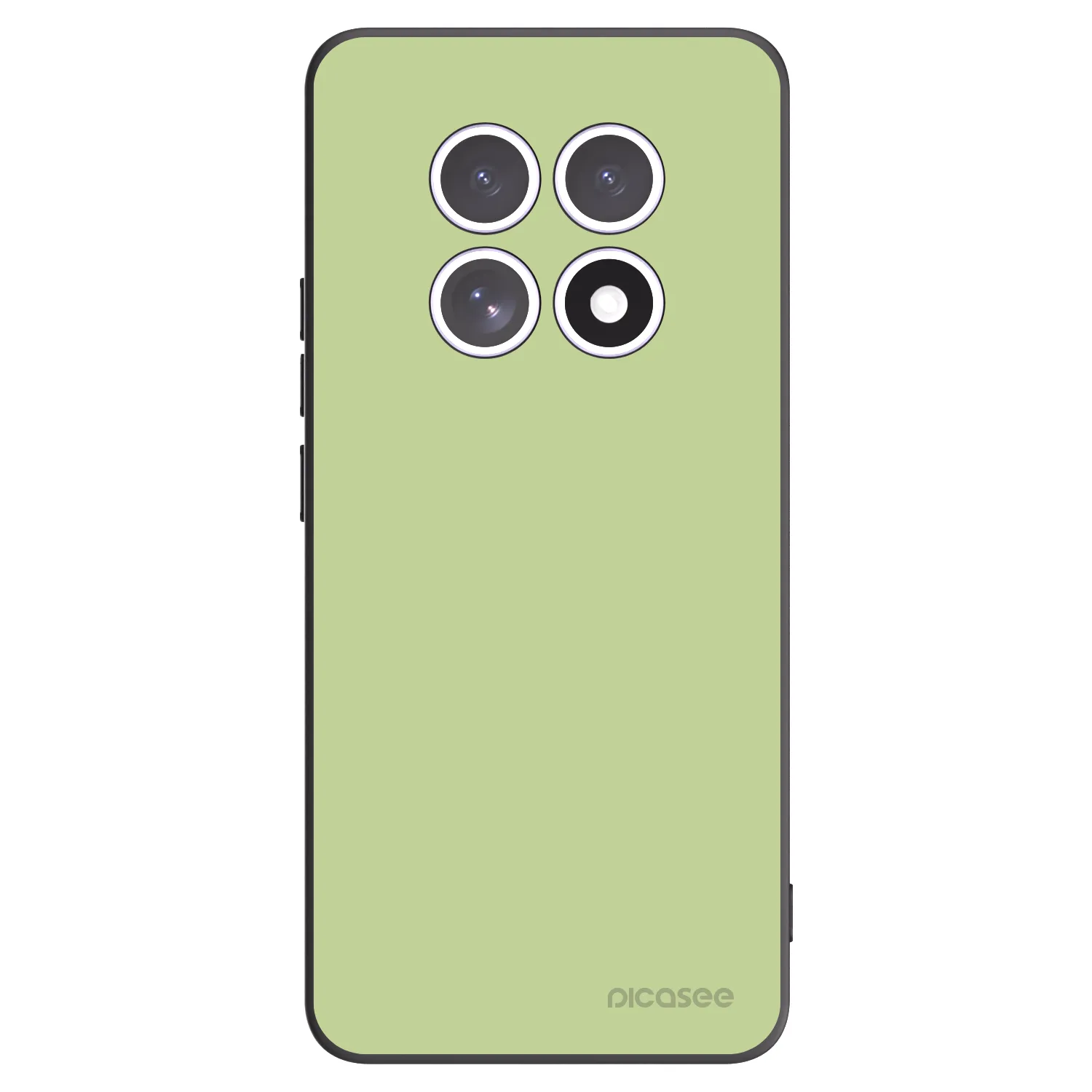 Picasee Μαύρη θήκη σιλικόνης για Xiaomi Redmi Note 15 5G - Heavenly Hints