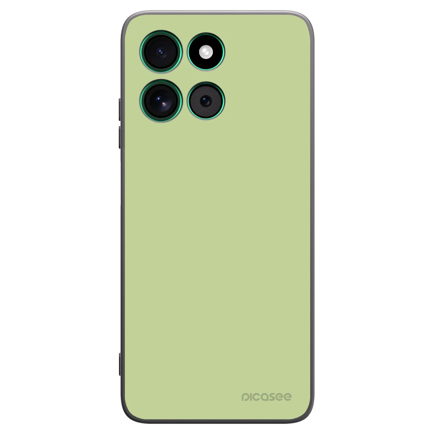 Picasee Μαύρη θήκη σιλικόνης για Motorola Moto G57 Power - Heavenly Hints