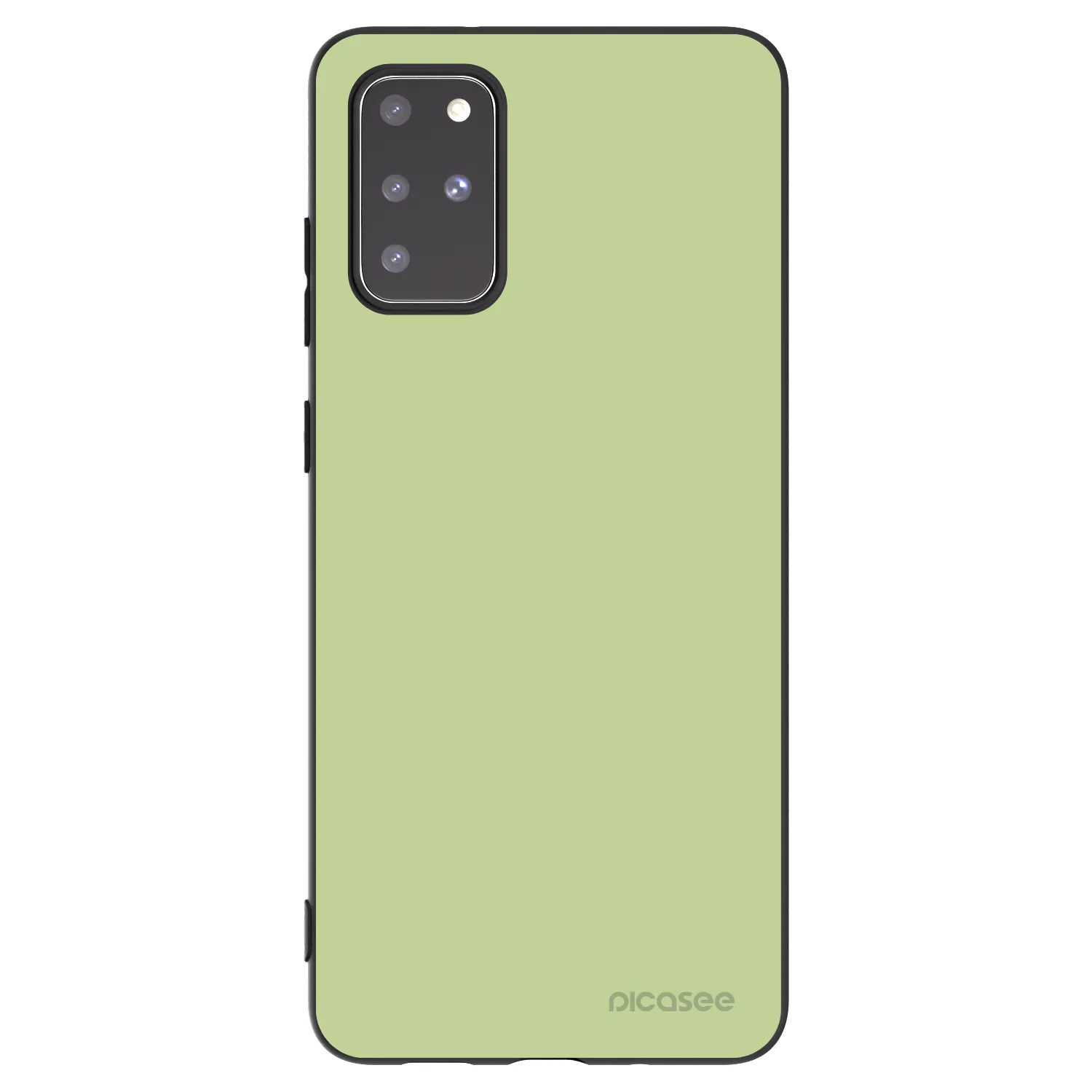 Picasee Μαύρη θήκη σιλικόνης για Samsung Galaxy S20+ G985F - Heavenly Hints