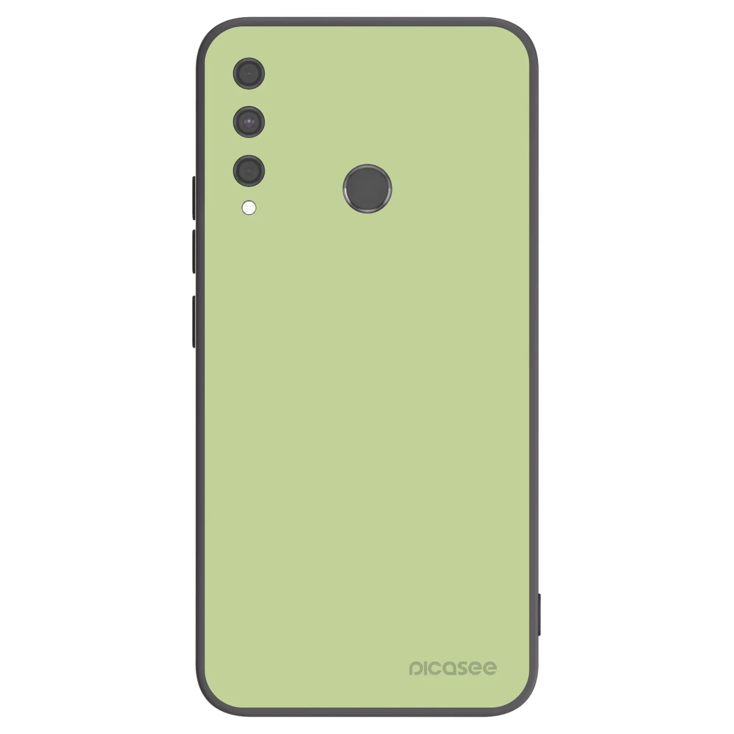 Picasee Μαύρη θήκη σιλικόνης για Huawei P40 Lite E - Heavenly Hints