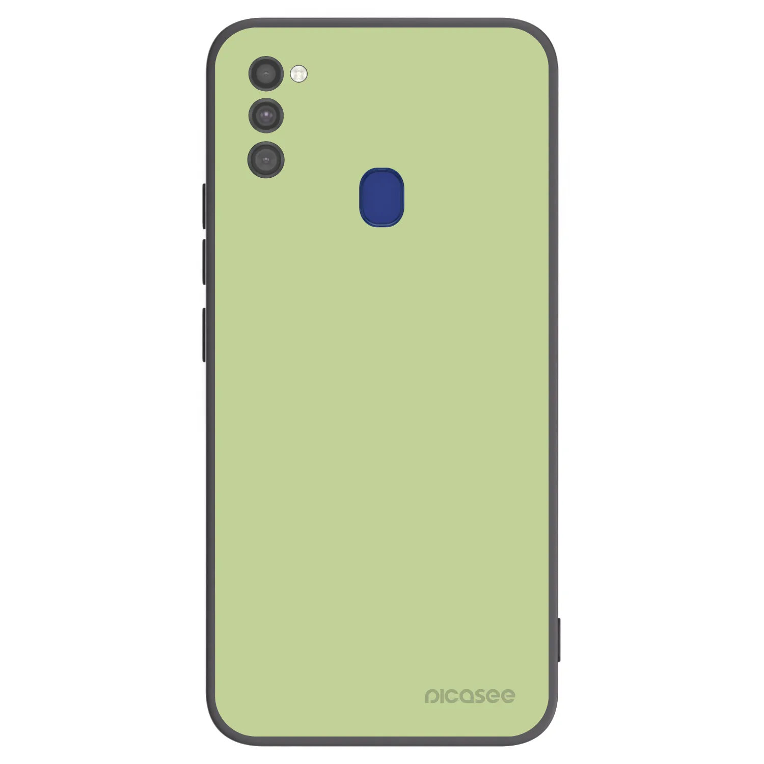 Picasee Μαύρη θήκη σιλικόνης για Samsung Galaxy M21 M215F - Heavenly Hints
