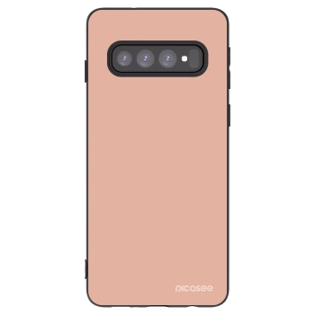 Picasee Μαύρη θήκη σιλικόνης για Samsung Galaxy S10 G973 - Lullaby
